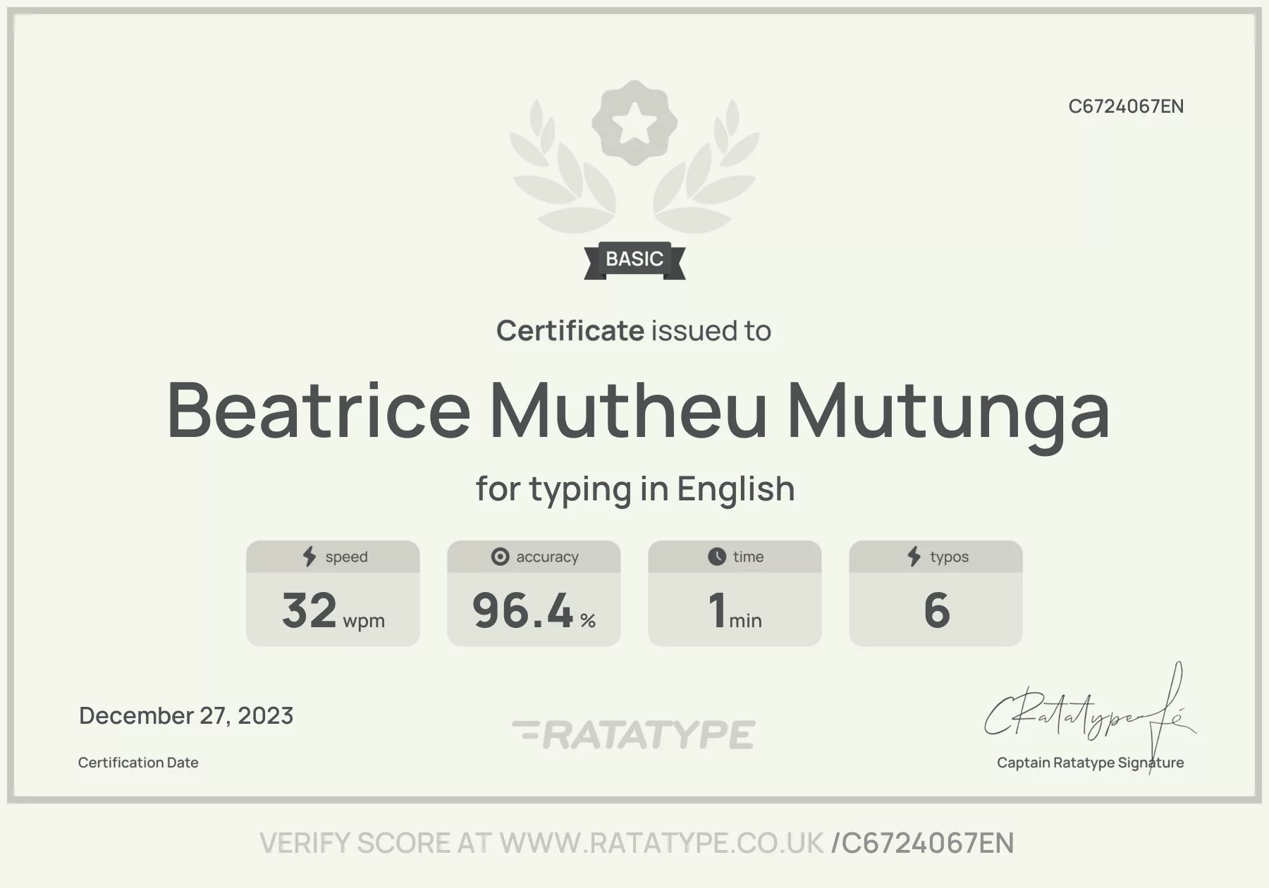 Improve my result