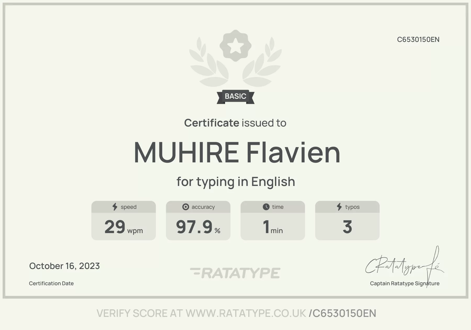 Improve my result