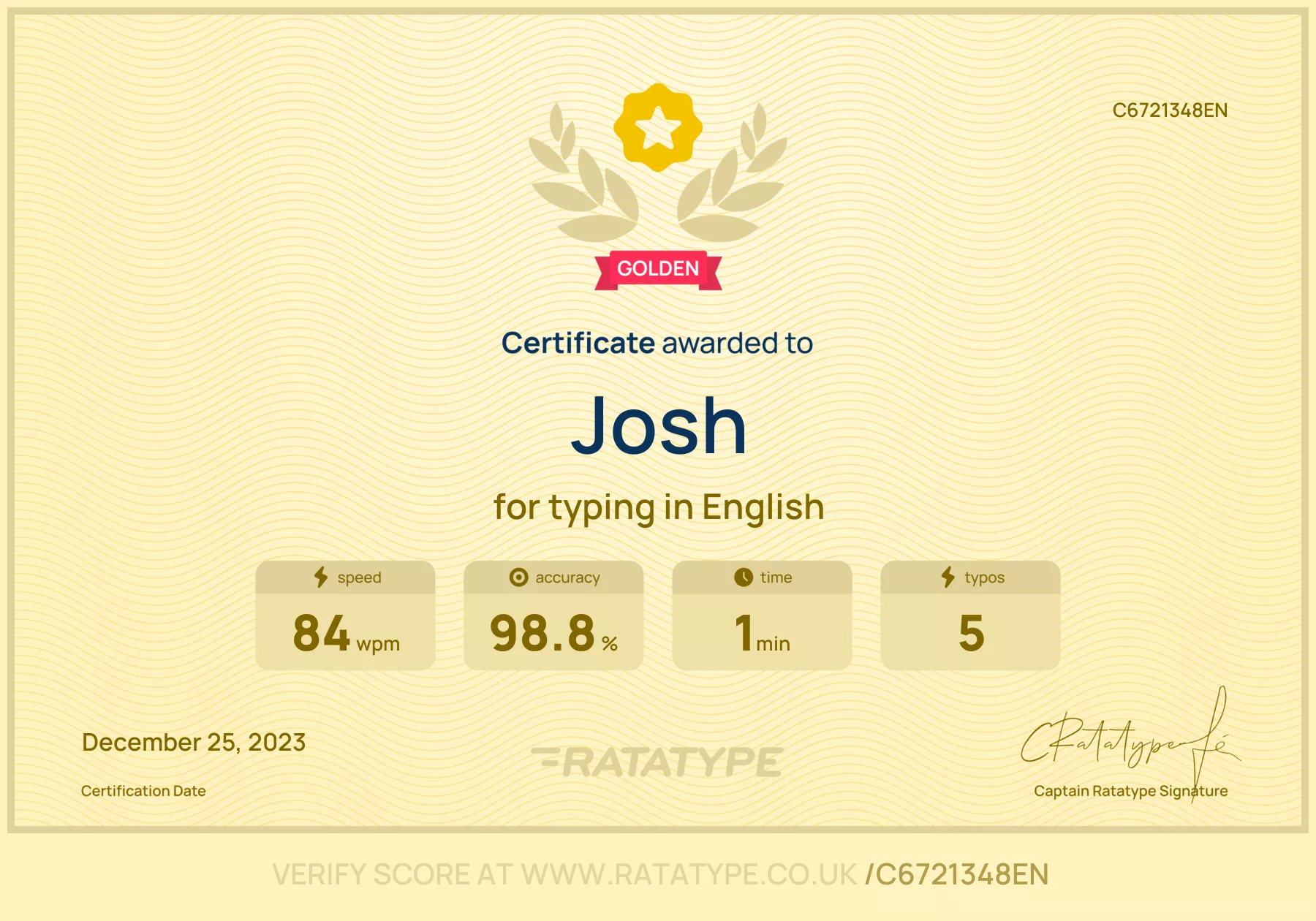 Improve my result