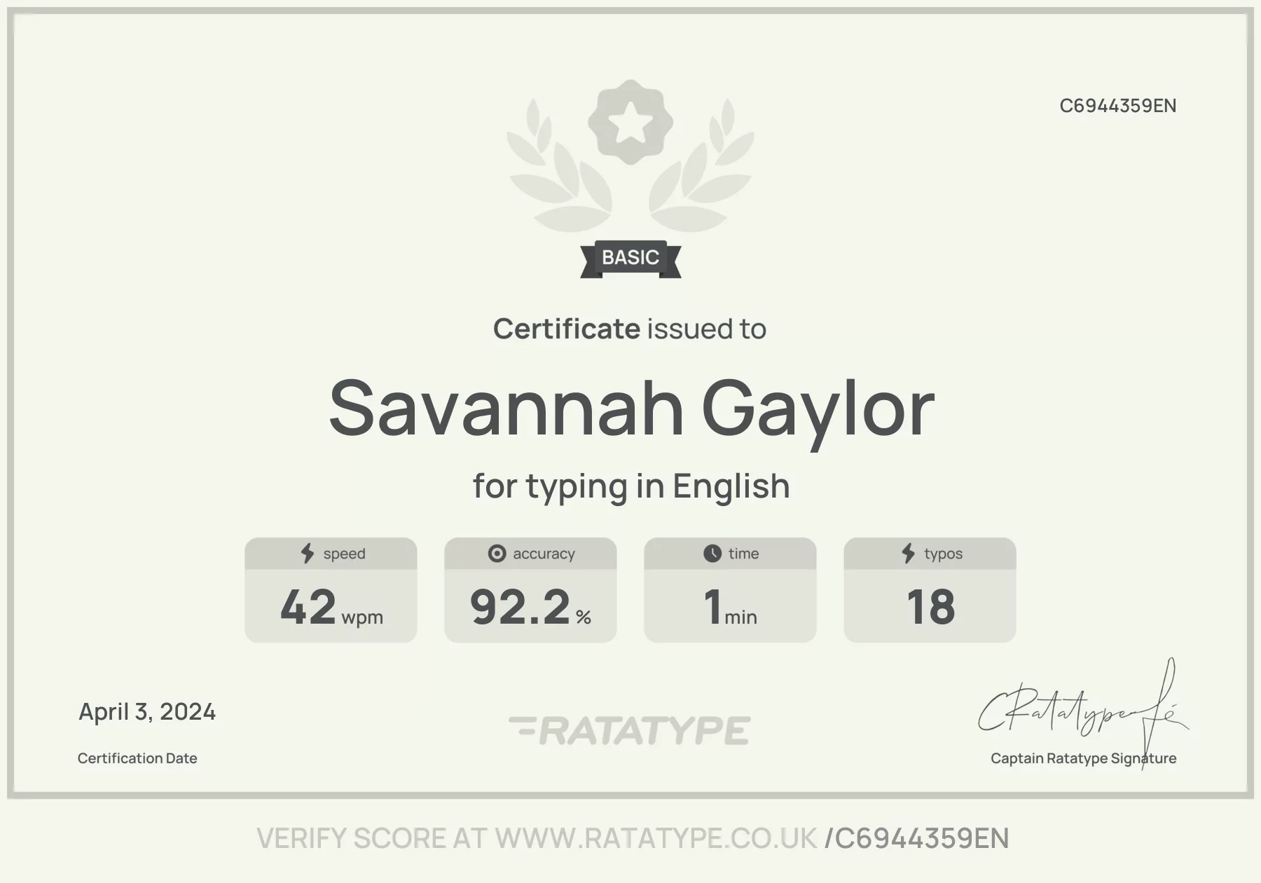 Improve my result
