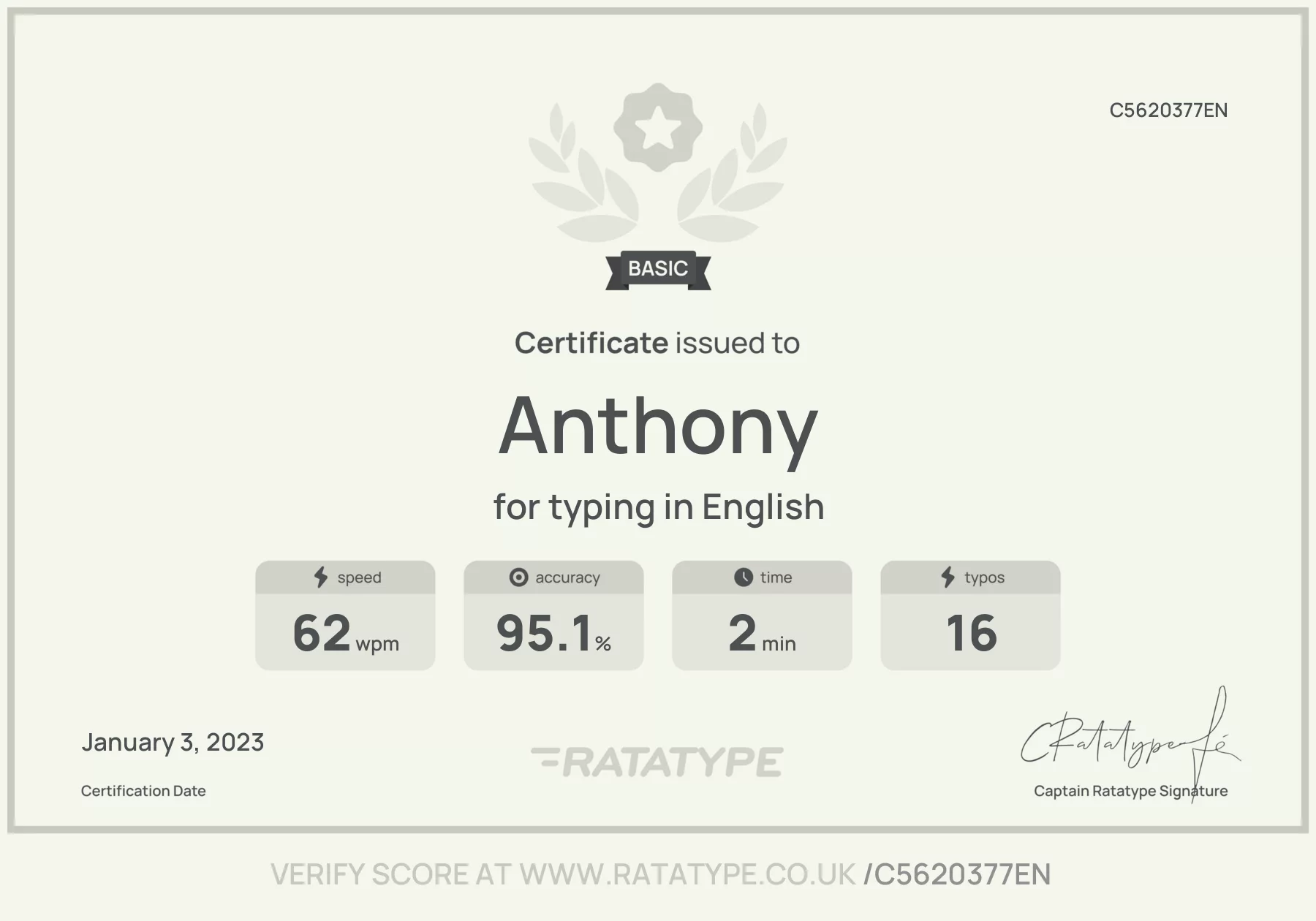 Improve my result