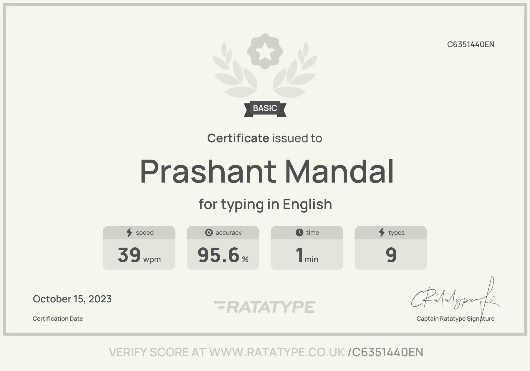 Improve my result