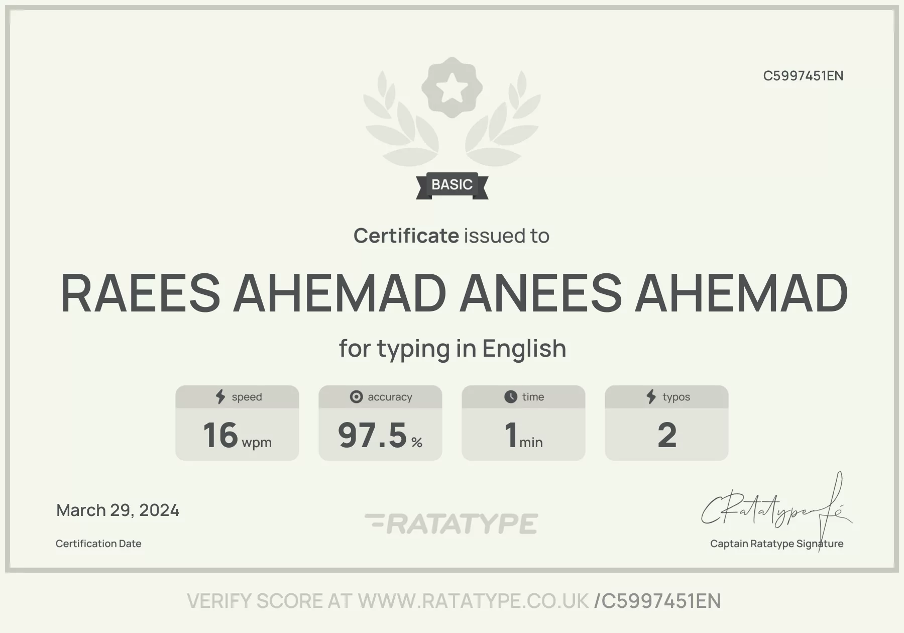 Improve my result