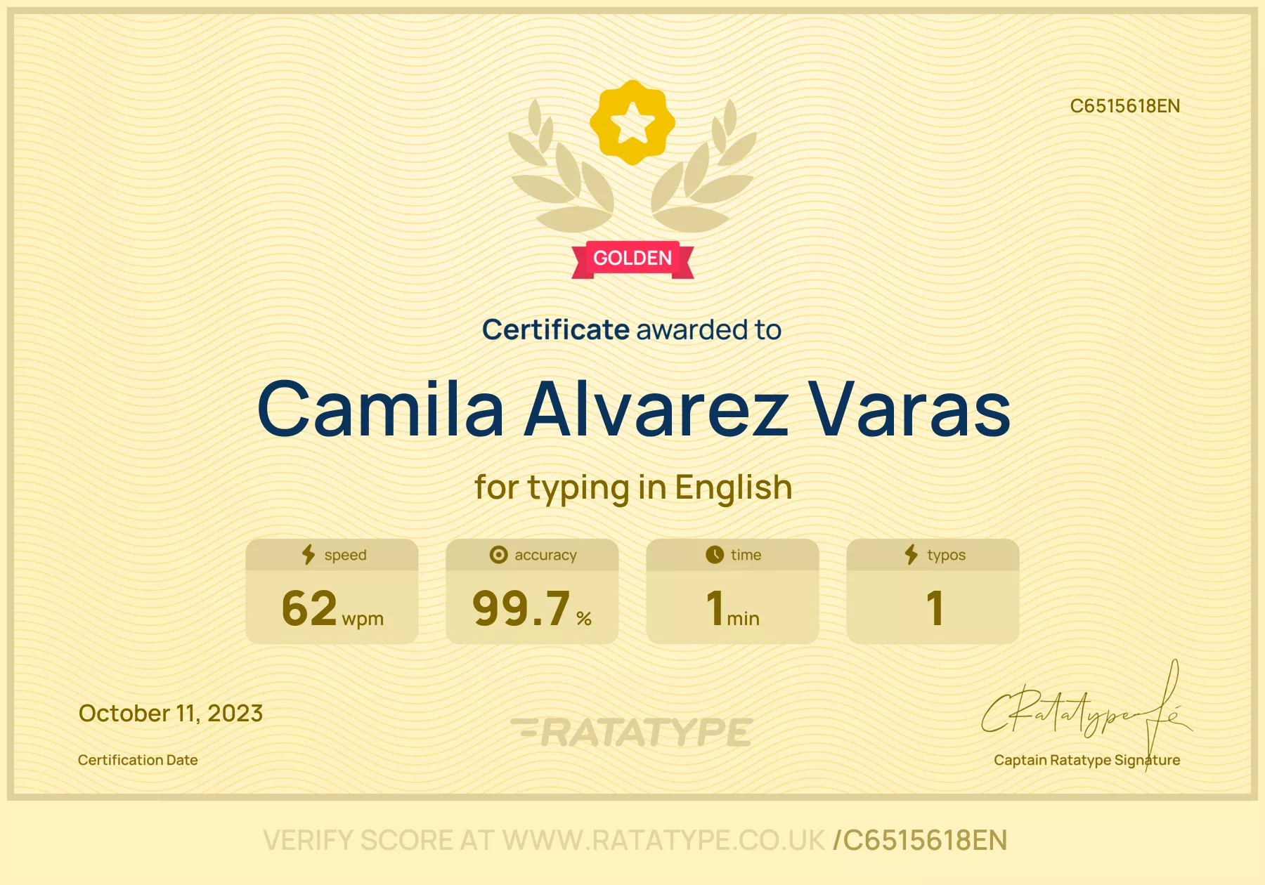 Improve my result