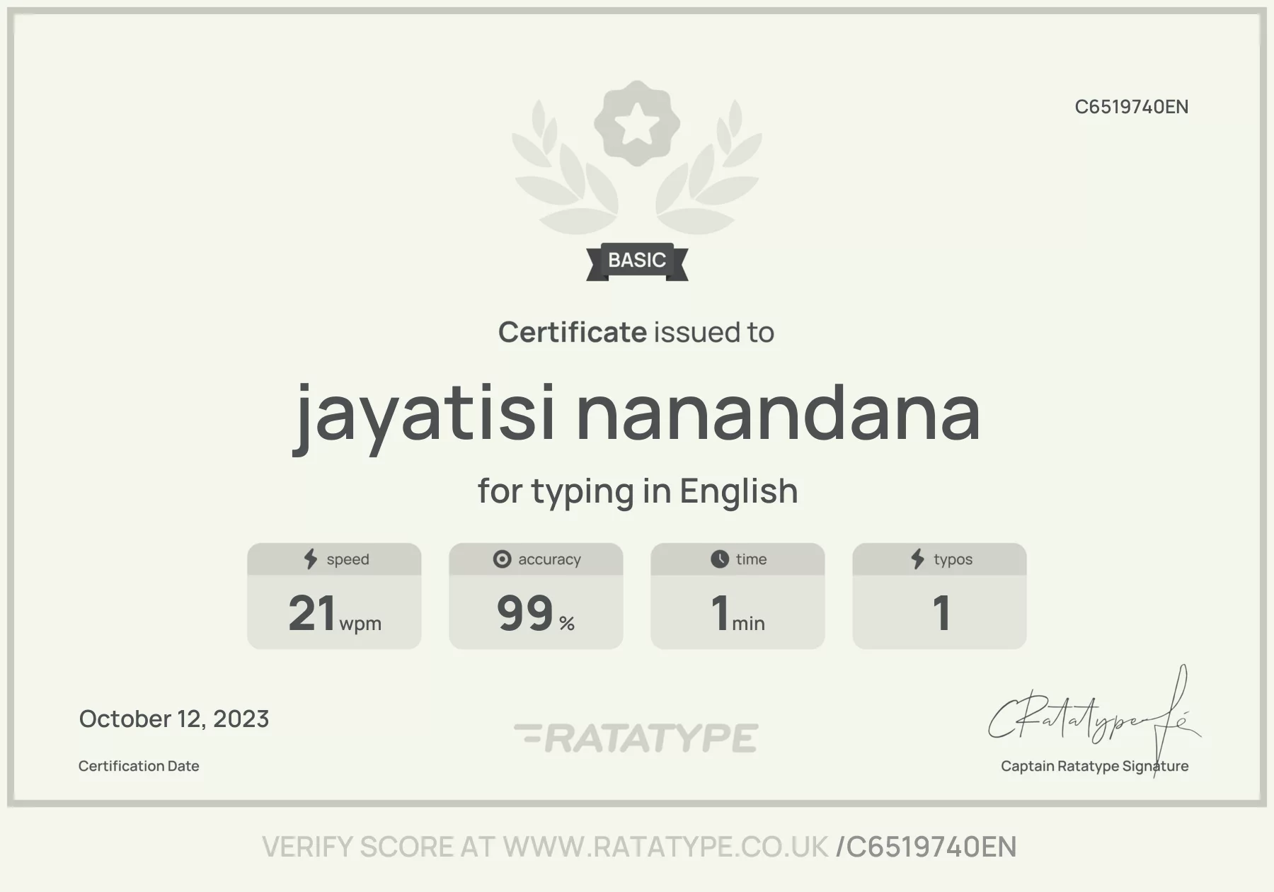 Improve my result
