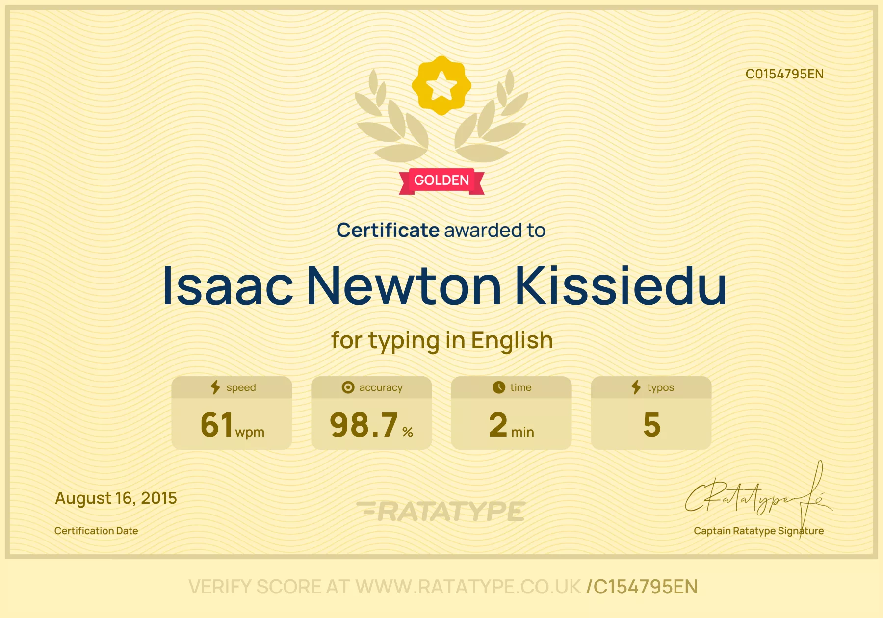 Improve my result