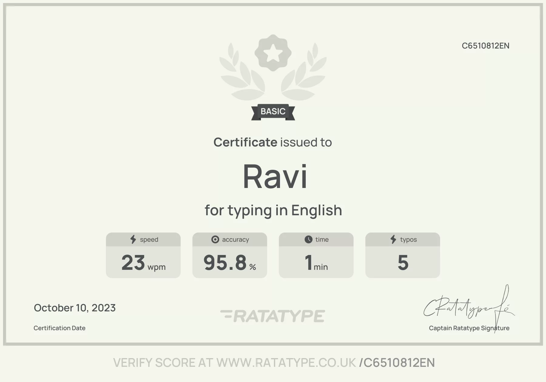 Improve my result