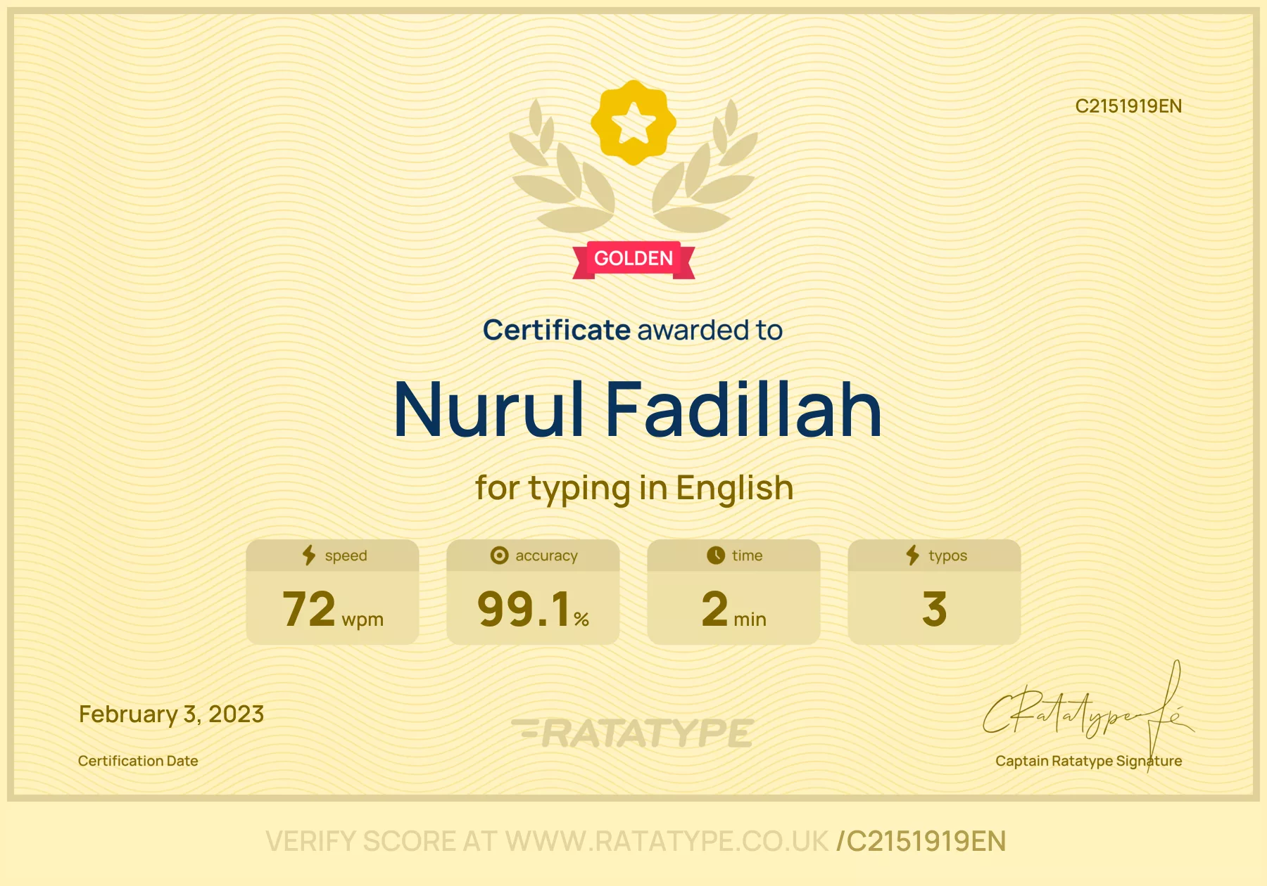 Improve my result