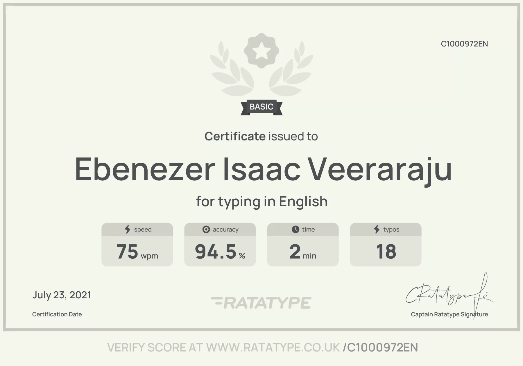 Improve my result