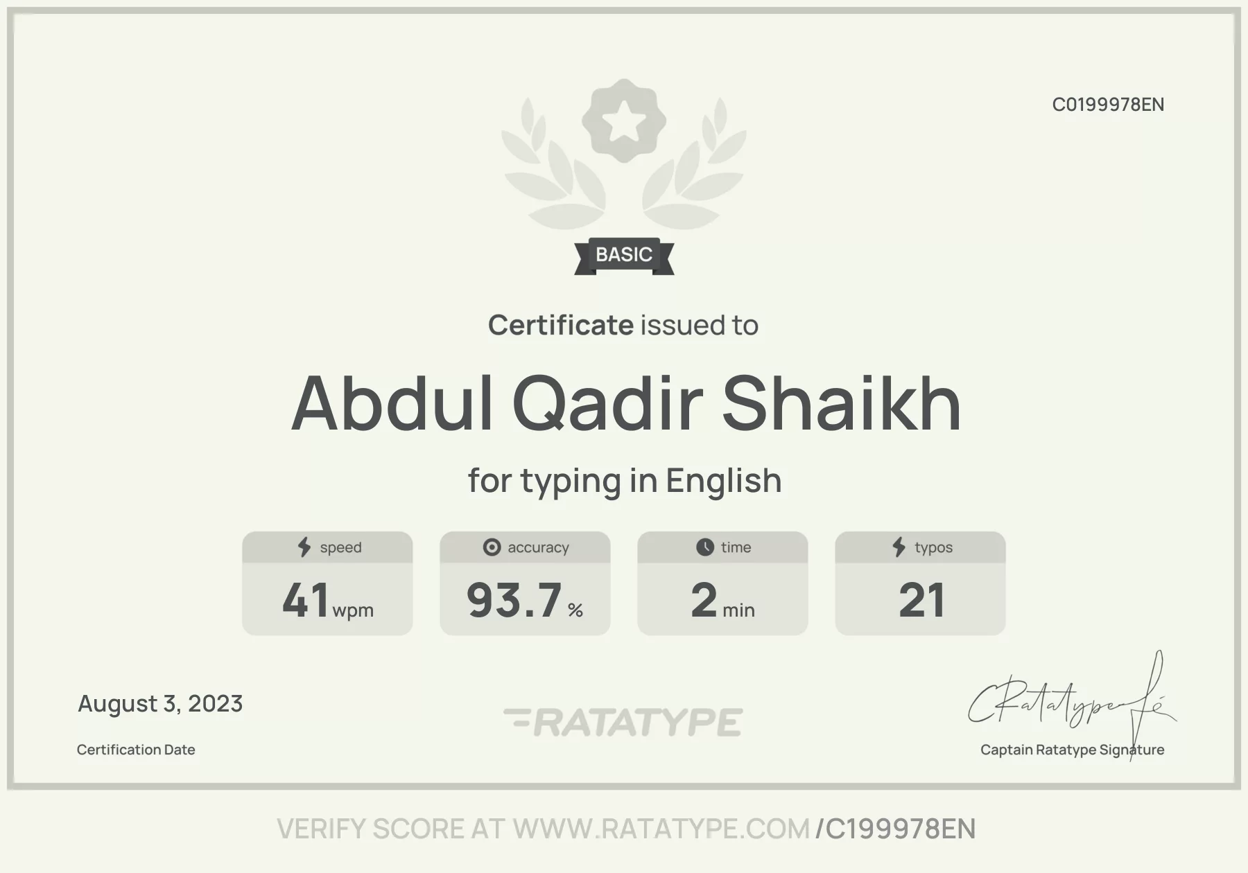 Improve my result