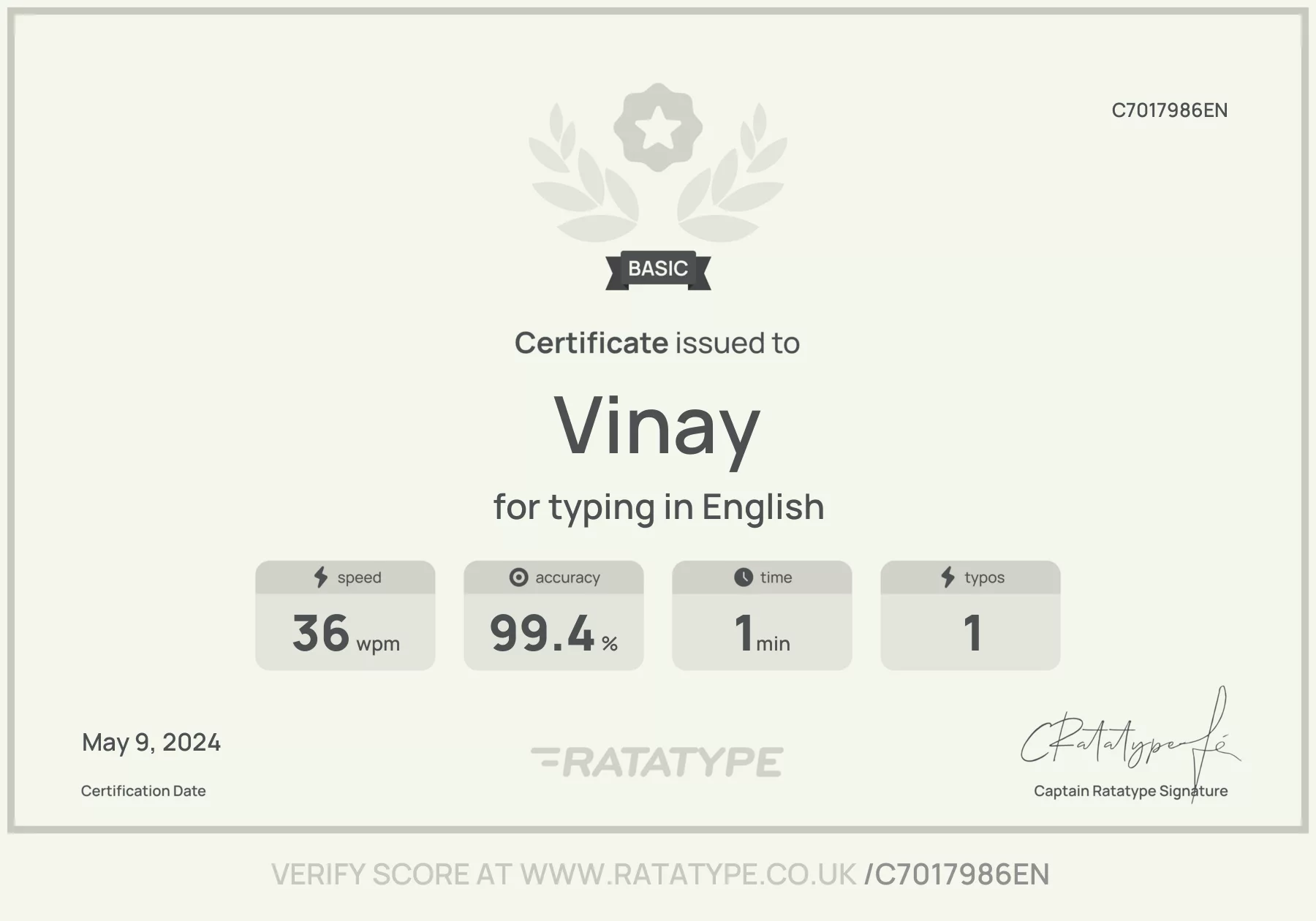 Improve my result