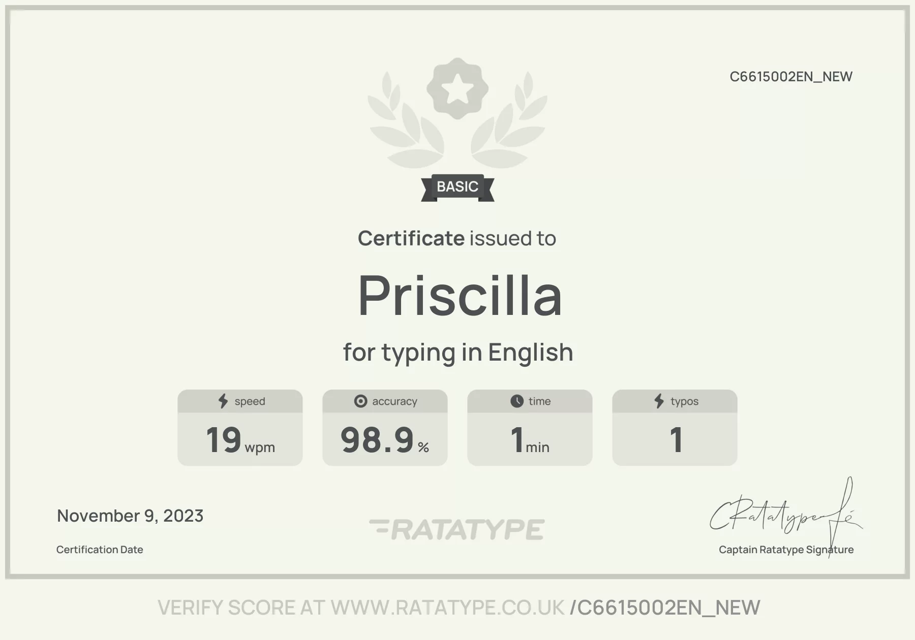 Improve my result