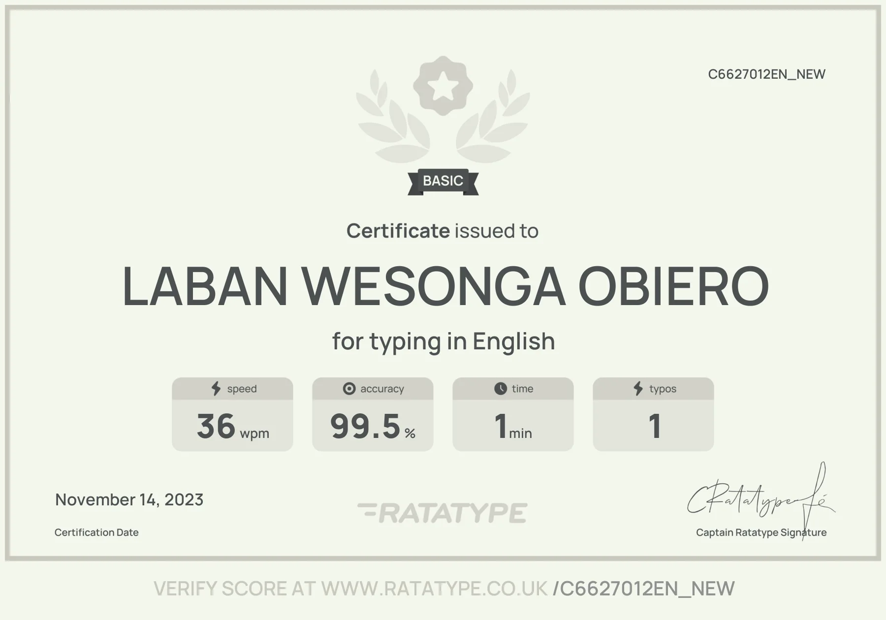 Improve my result