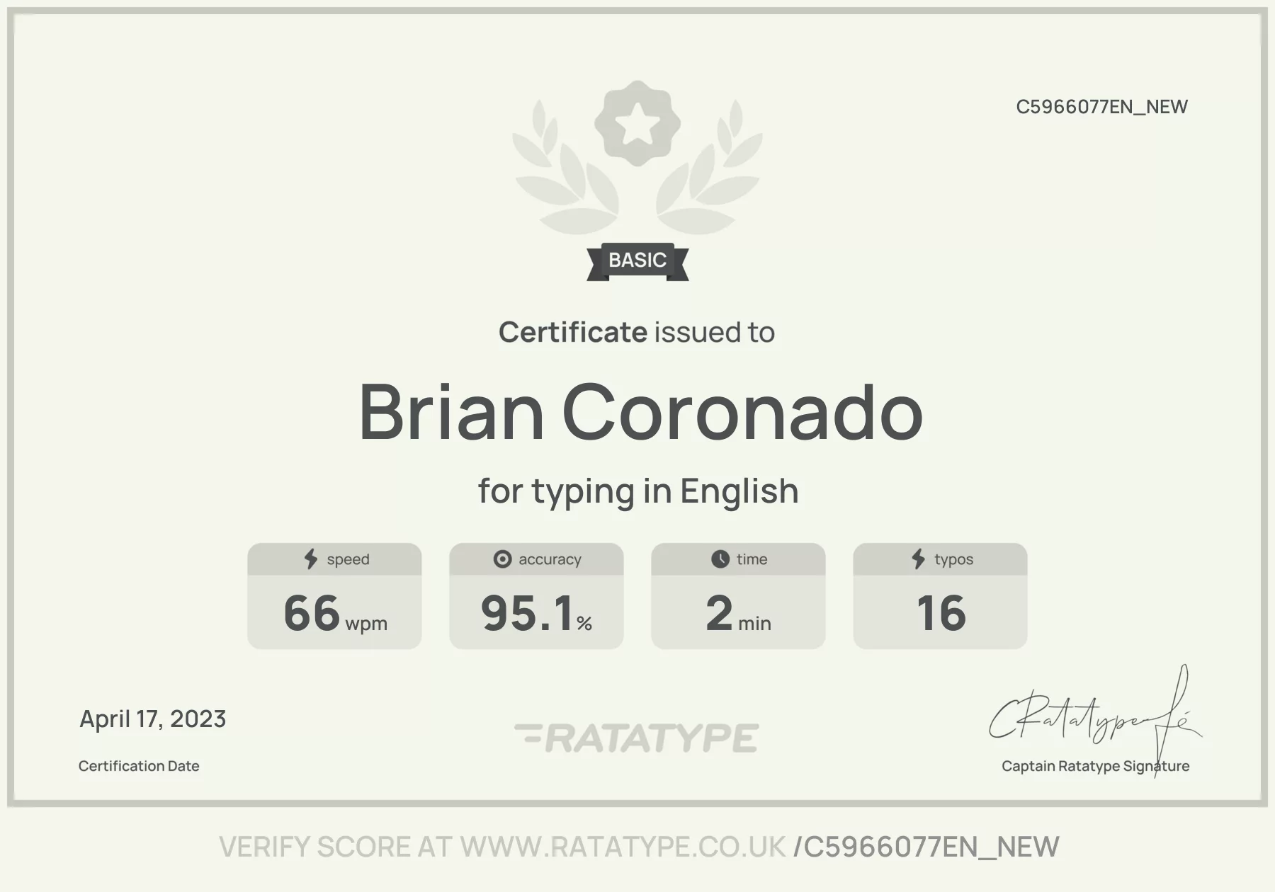 Improve my result