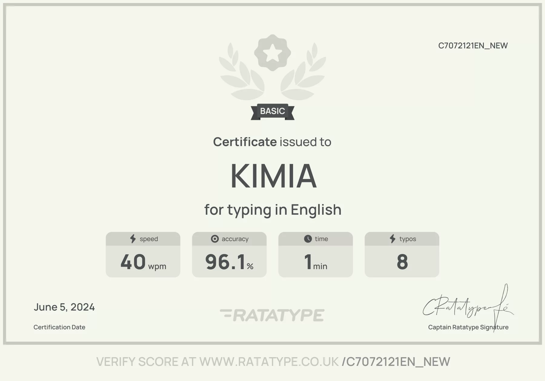 Improve my result