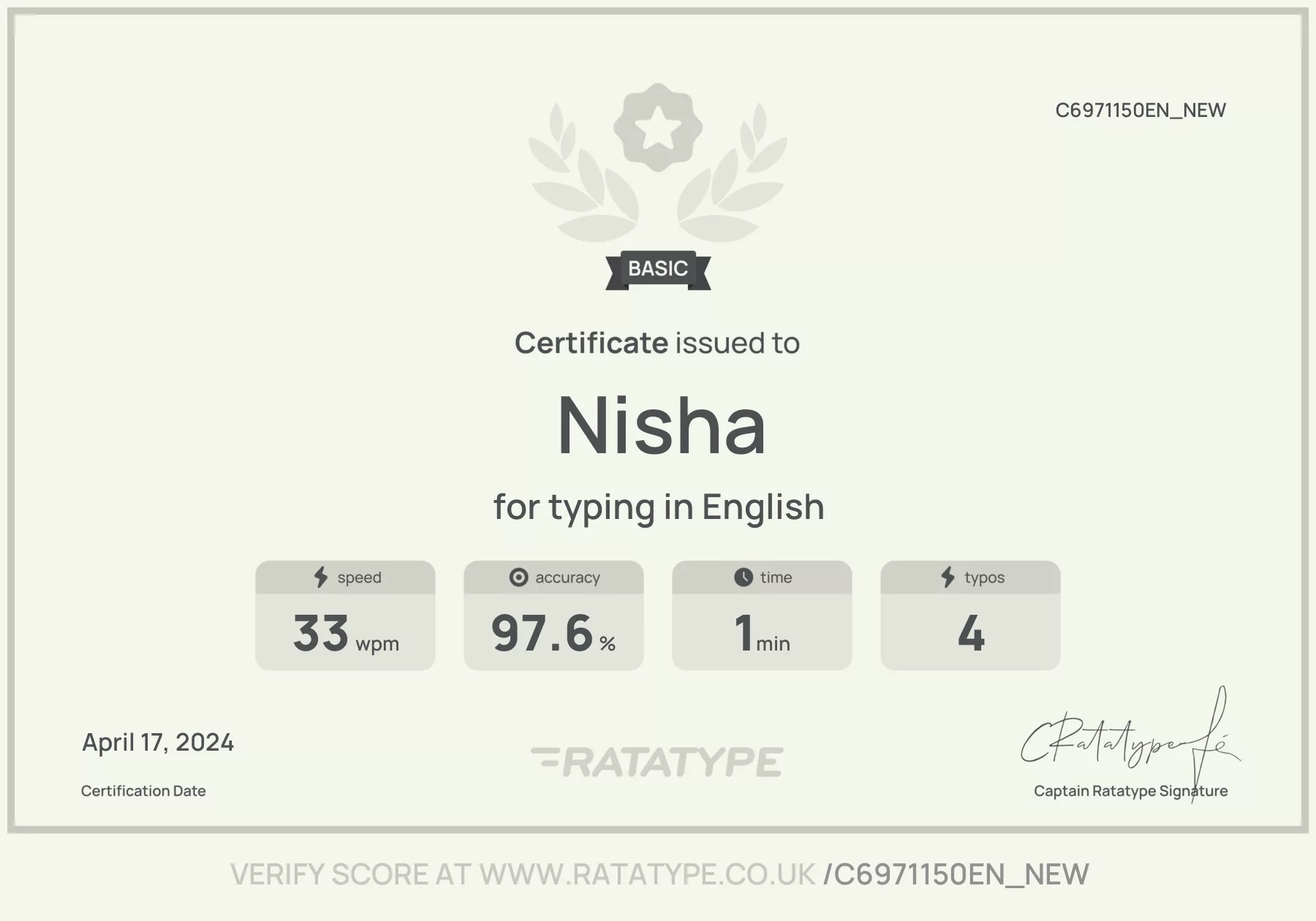 Improve my result