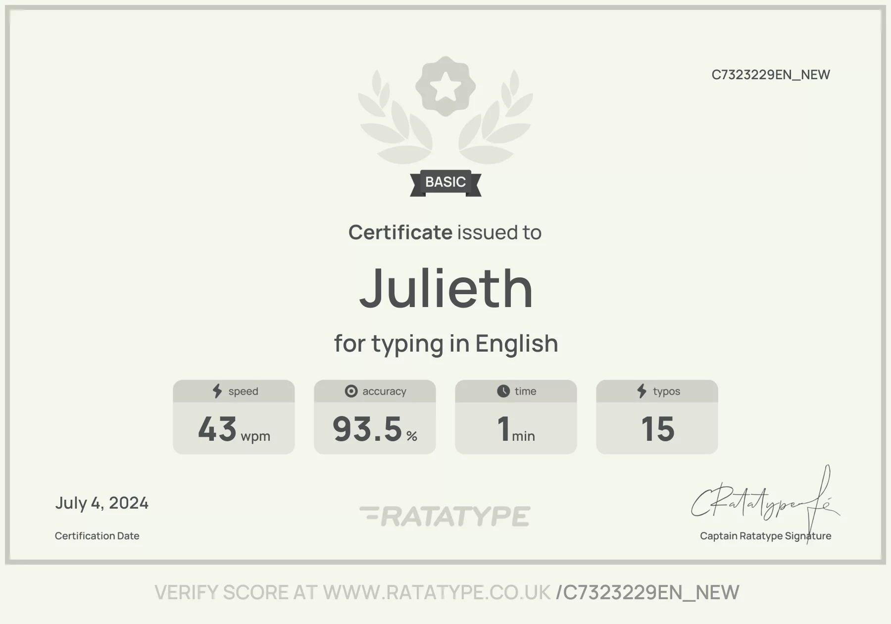 Improve my result