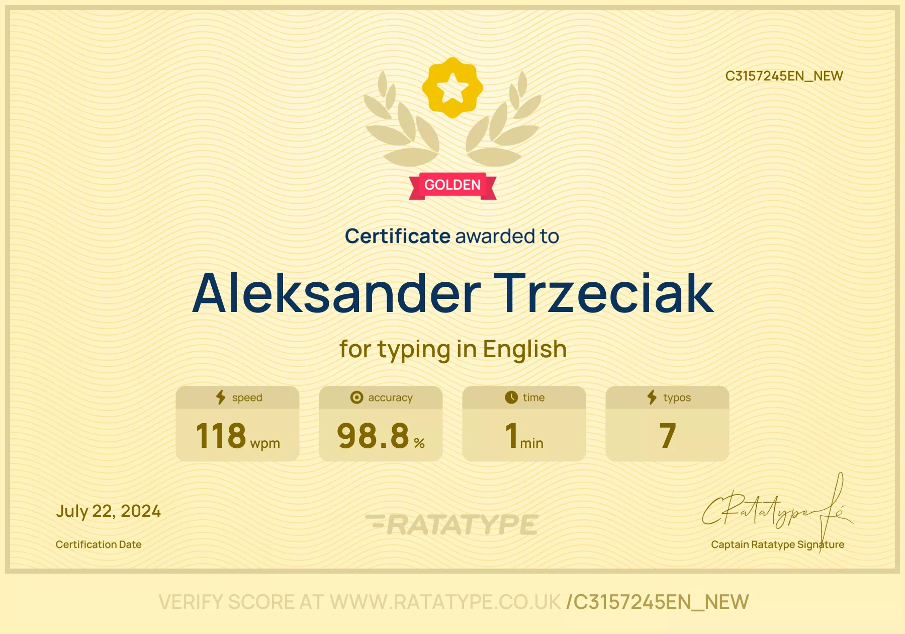Improve my result
