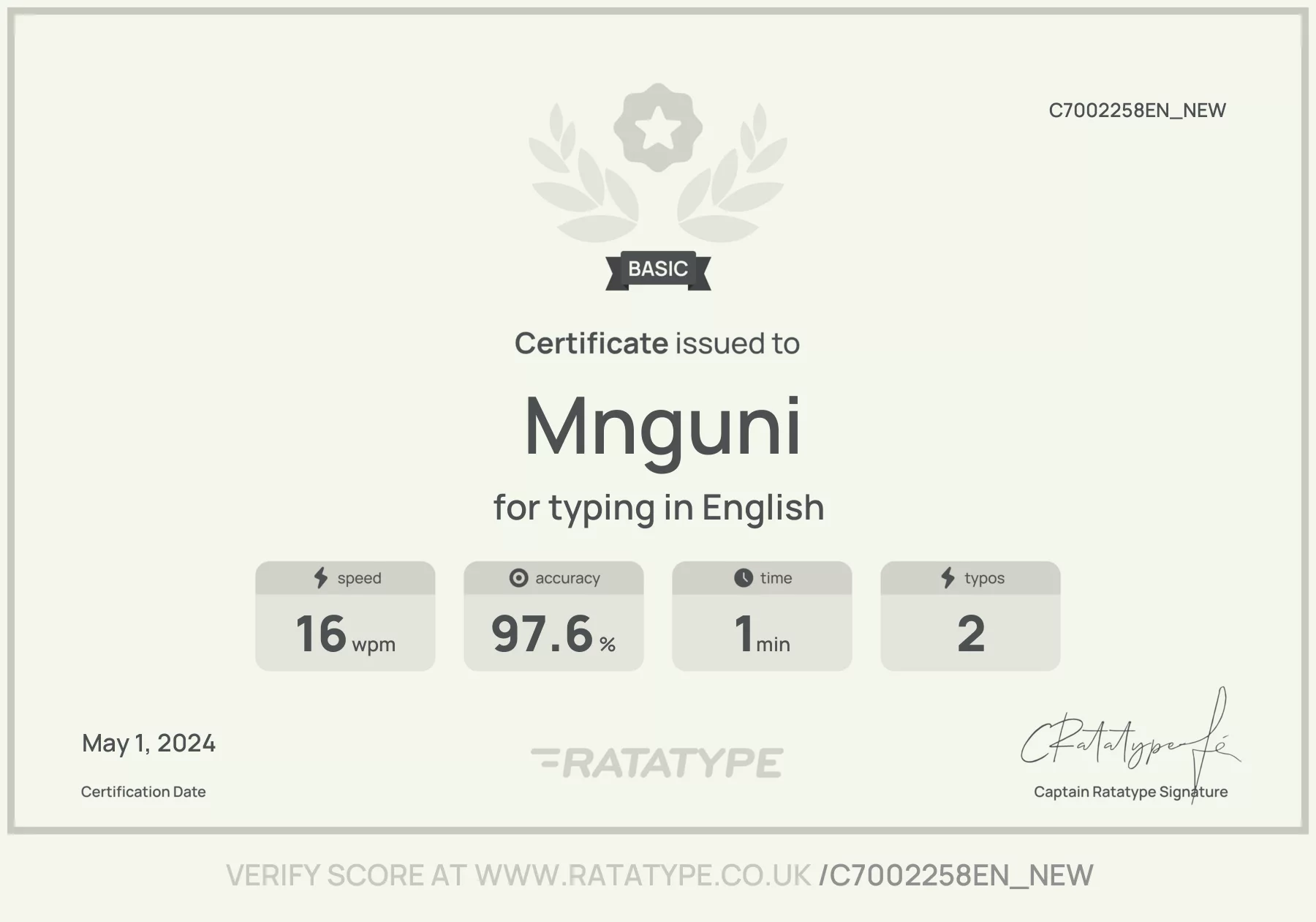 Improve my result