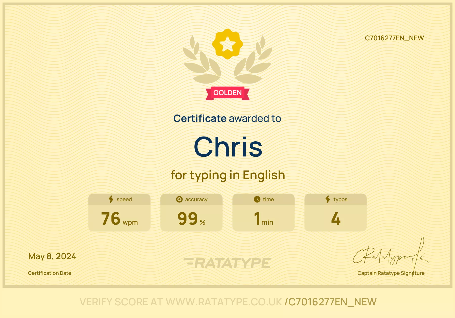 Improve my result
