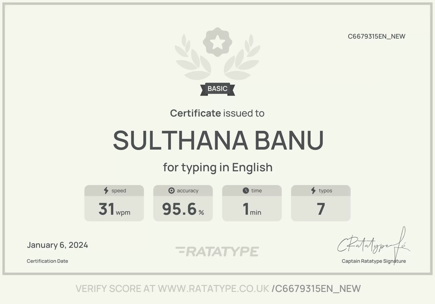 Improve my result