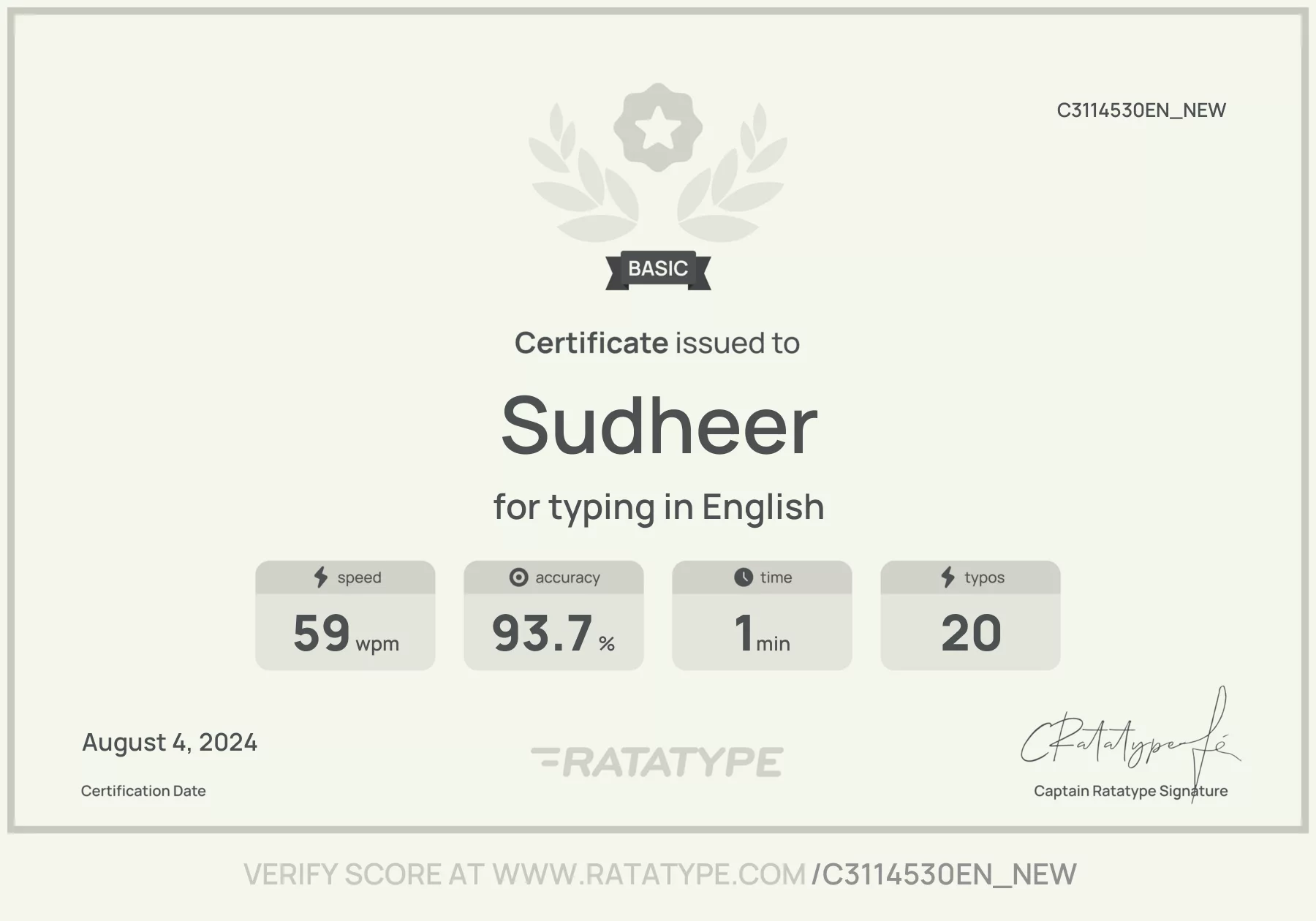 Improve my result