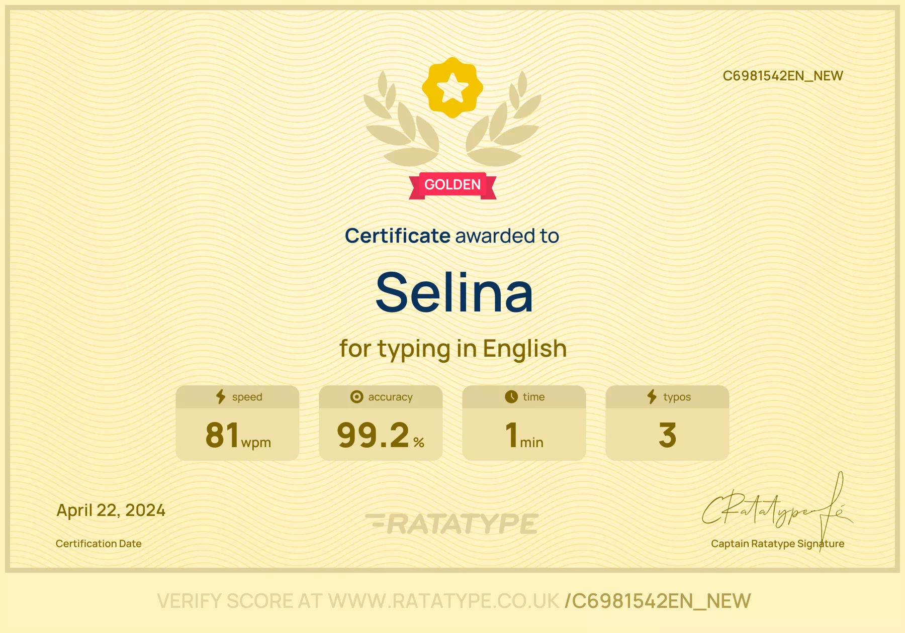 Improve my result
