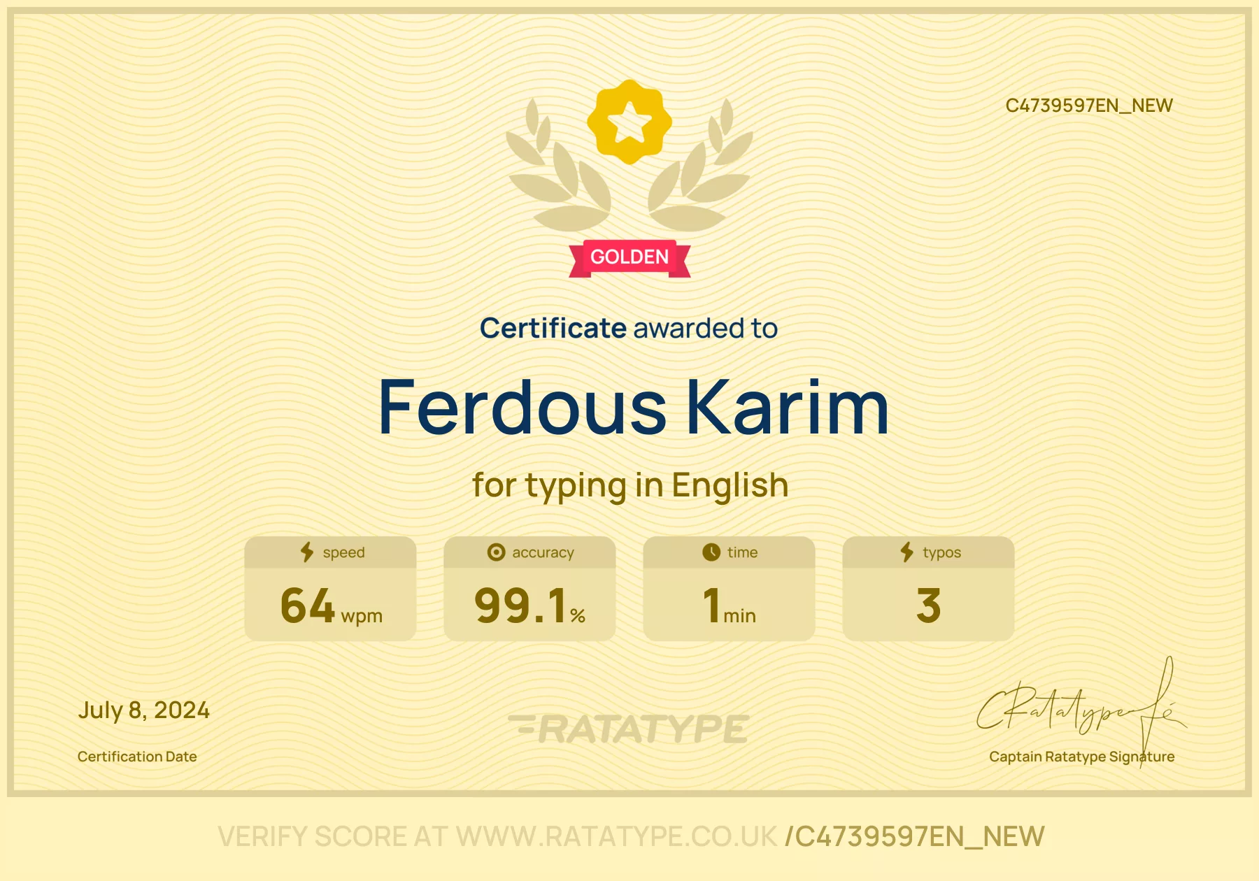 Improve my result