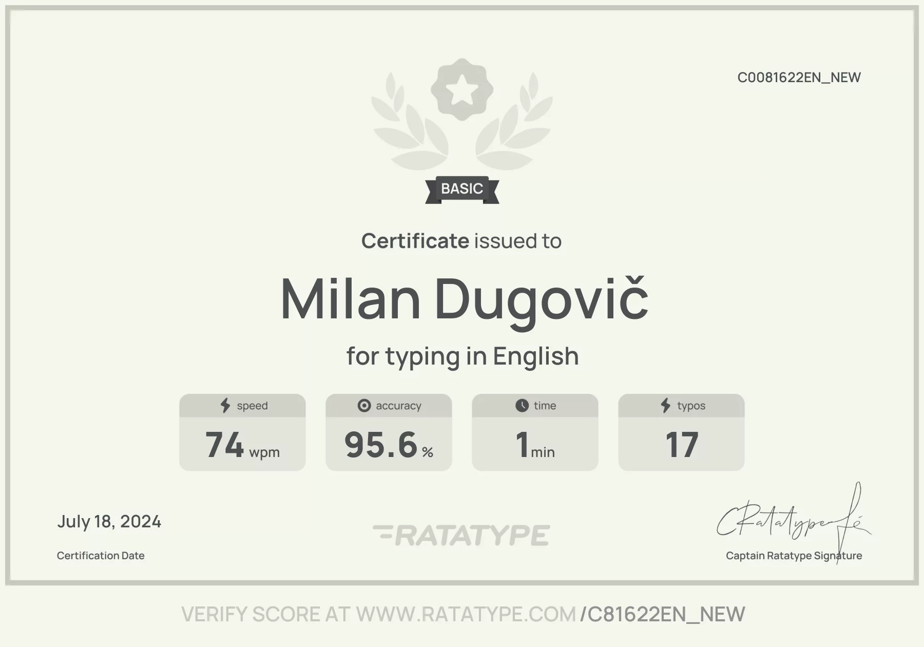 Improve my result
