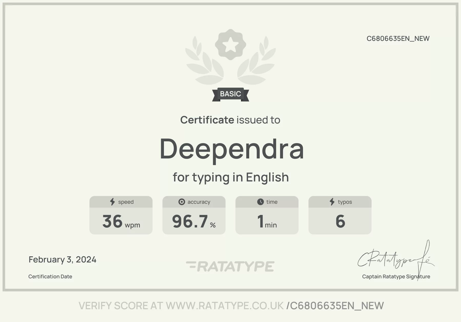 Improve my result