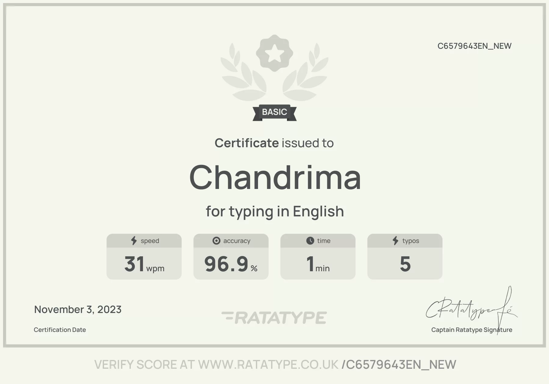 Improve my result