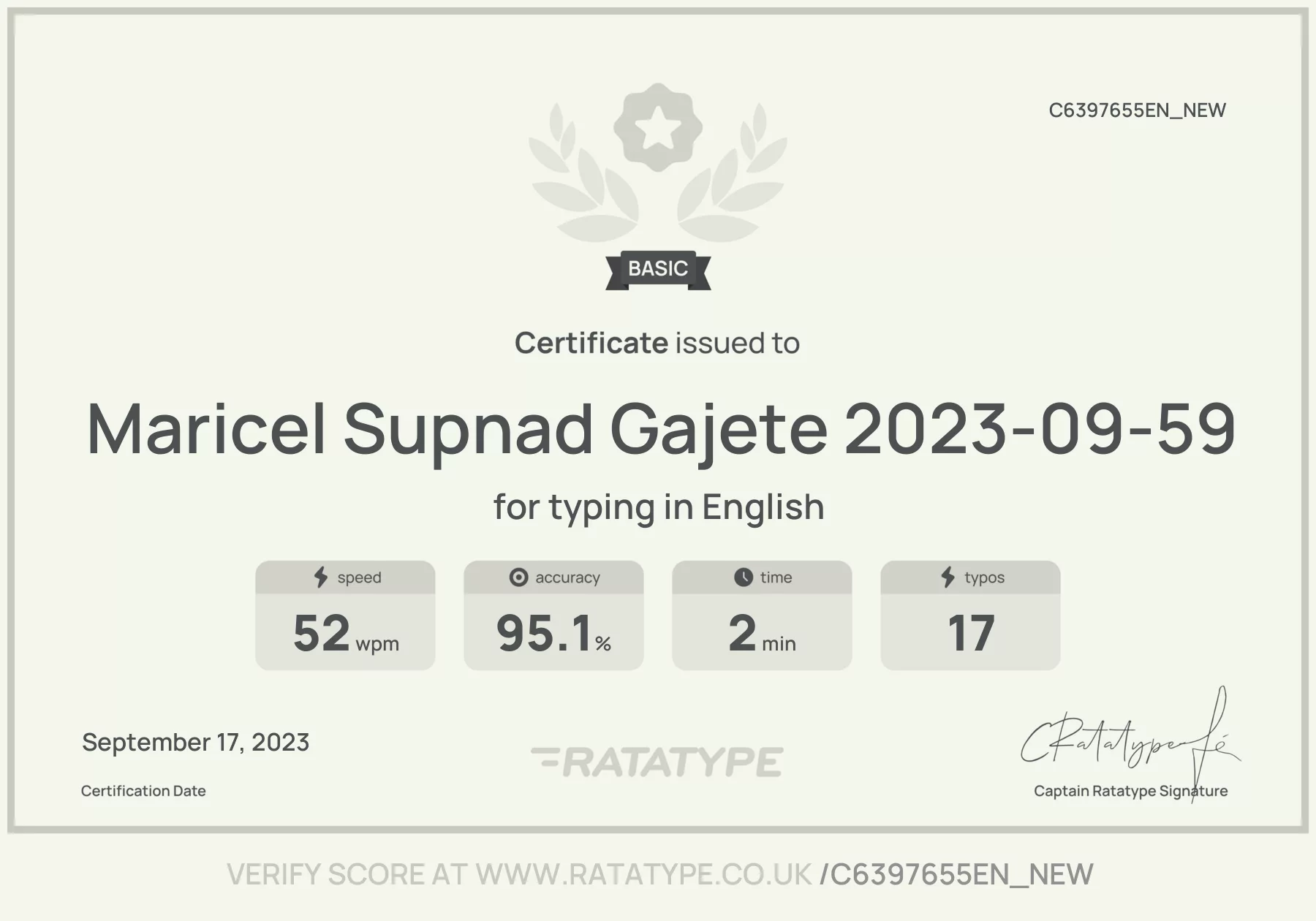 Improve my result