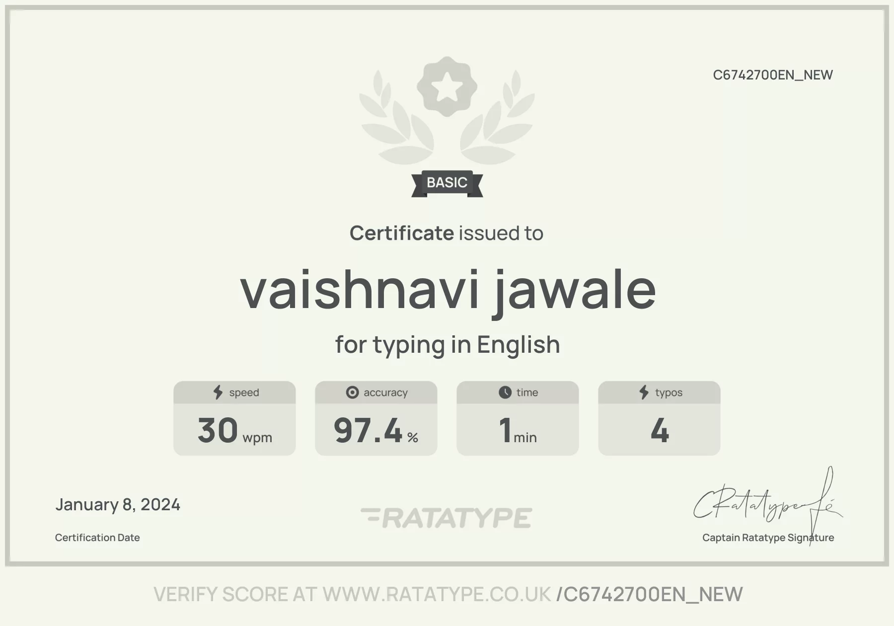 Improve my result