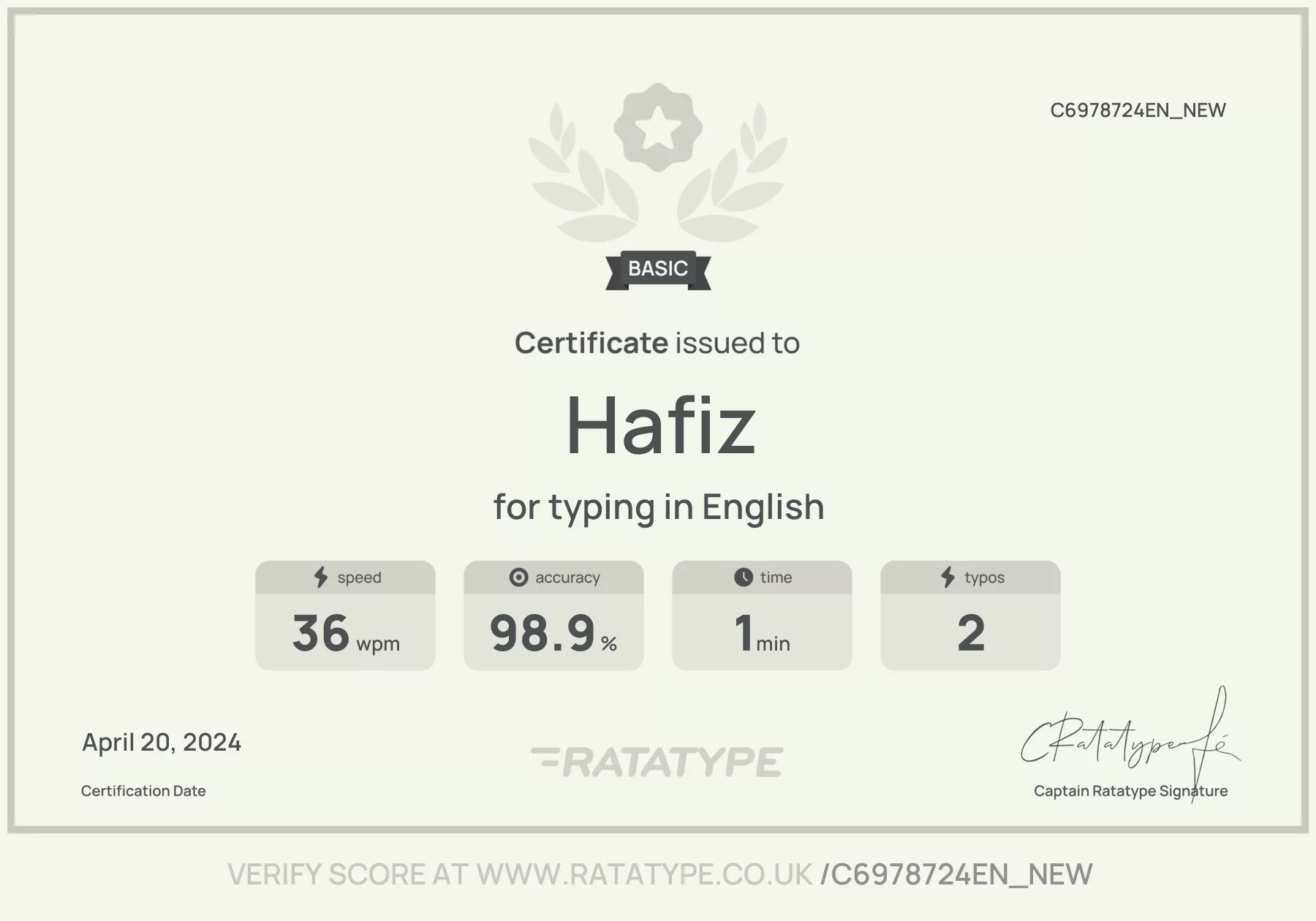 Improve my result