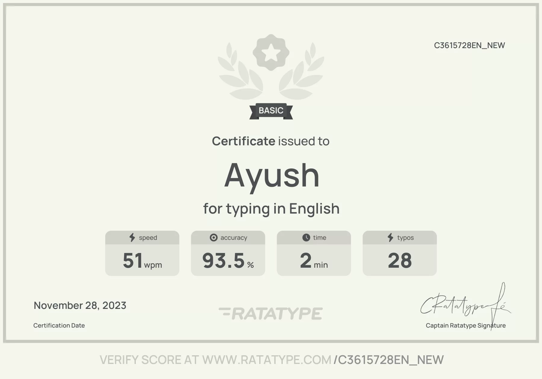 Improve my result