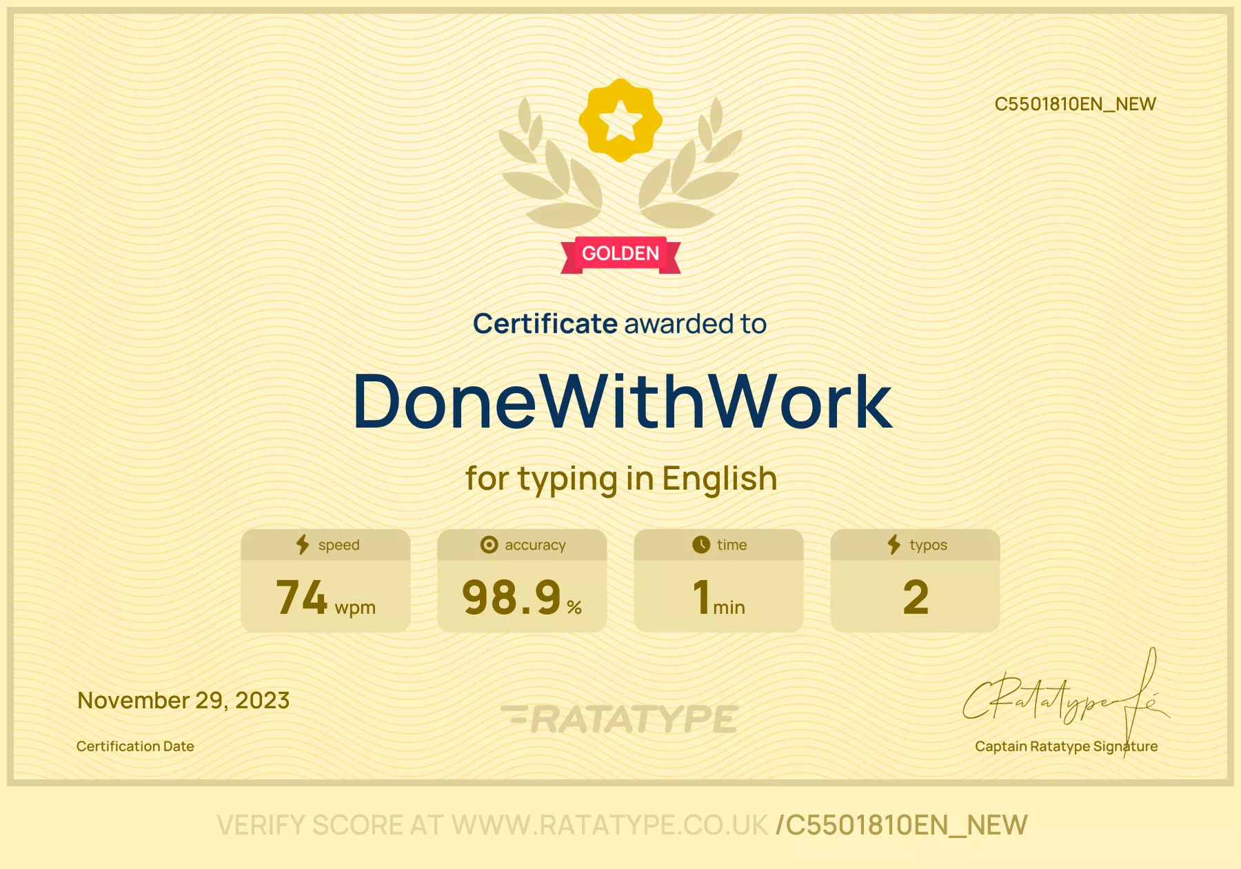 Improve my result