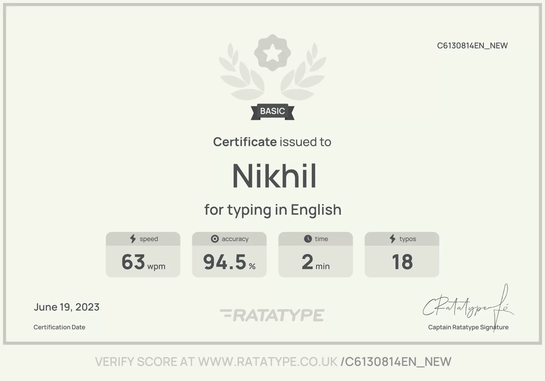 Improve my result