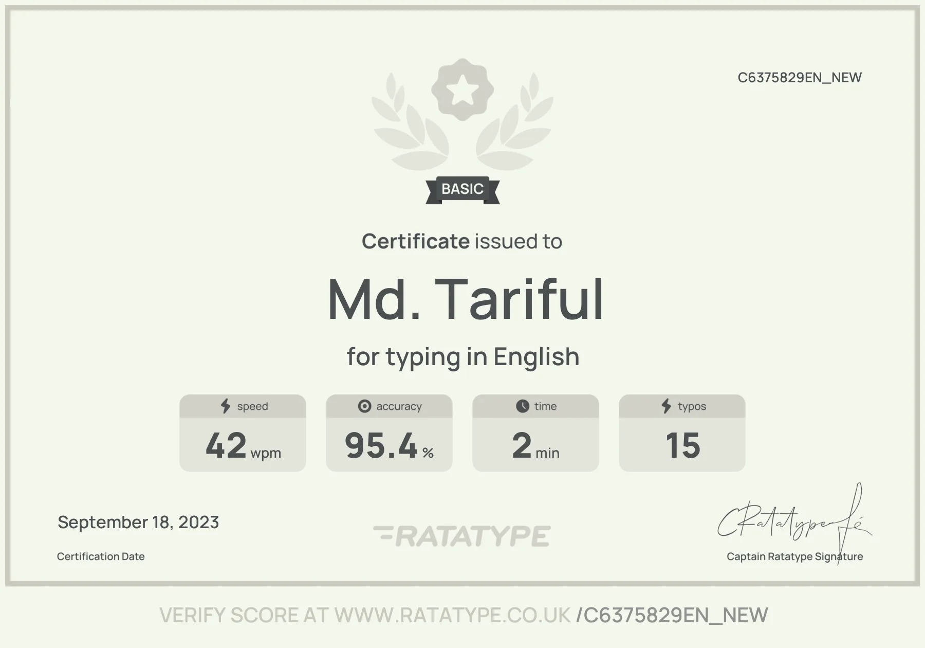 Improve my result