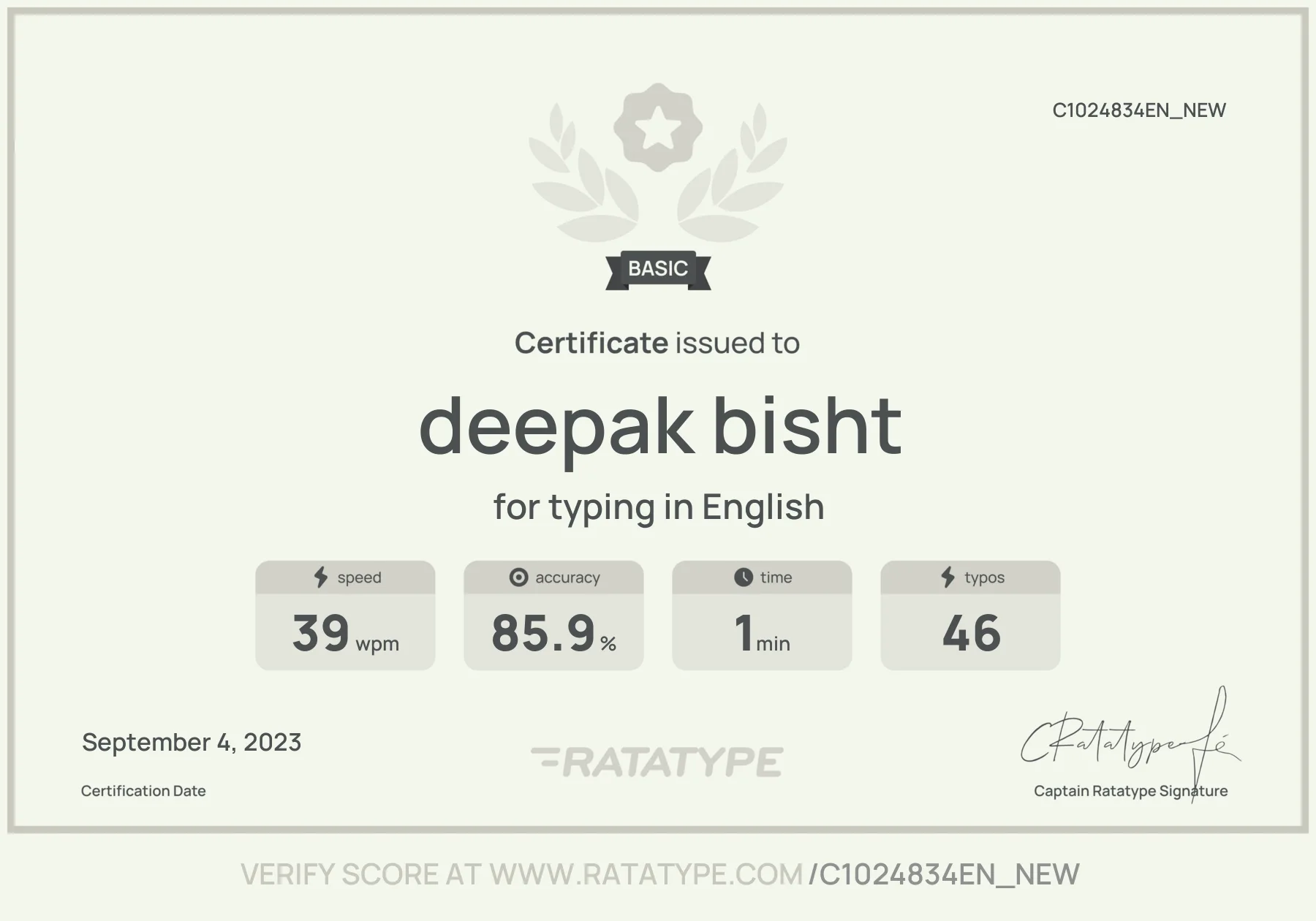 Improve my result