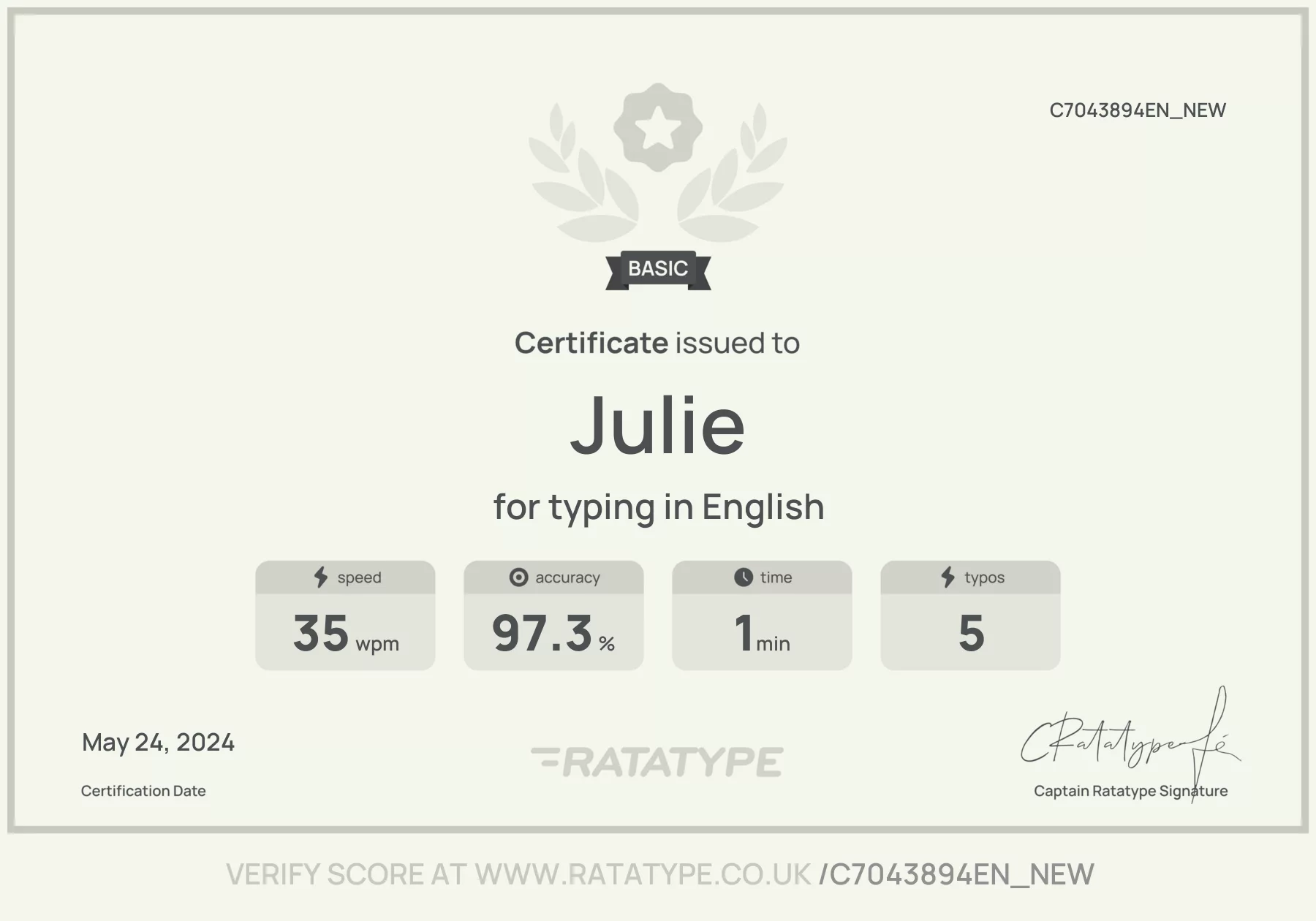 Improve my result