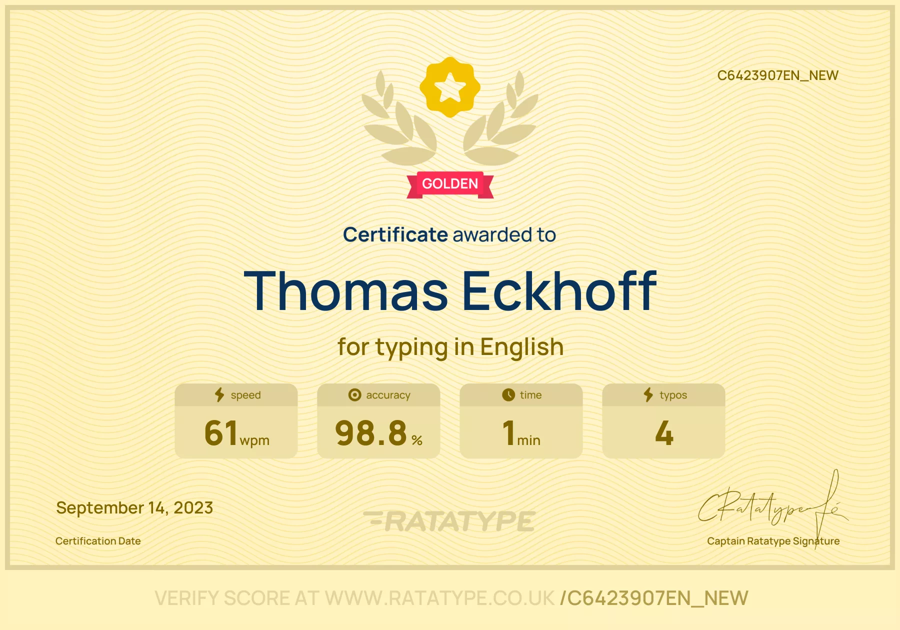 Improve my result