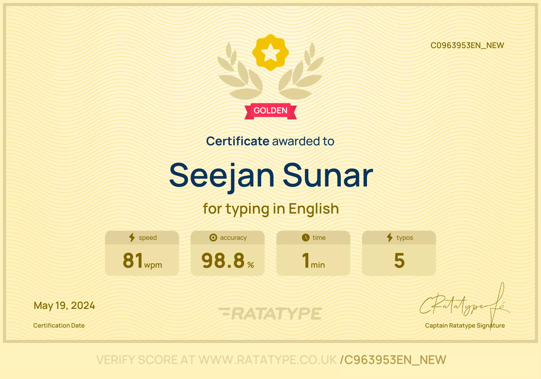 Improve my result