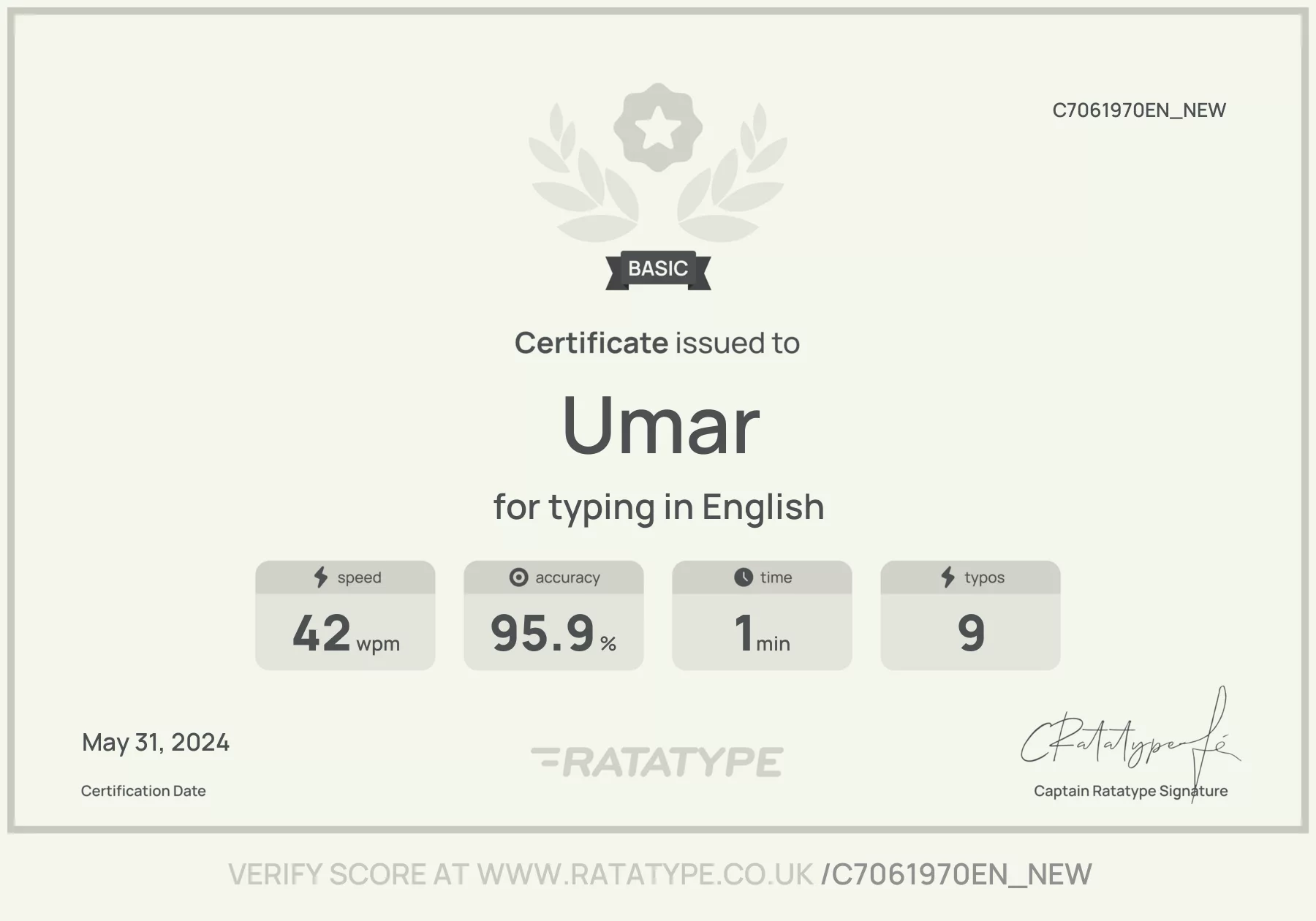Improve my result