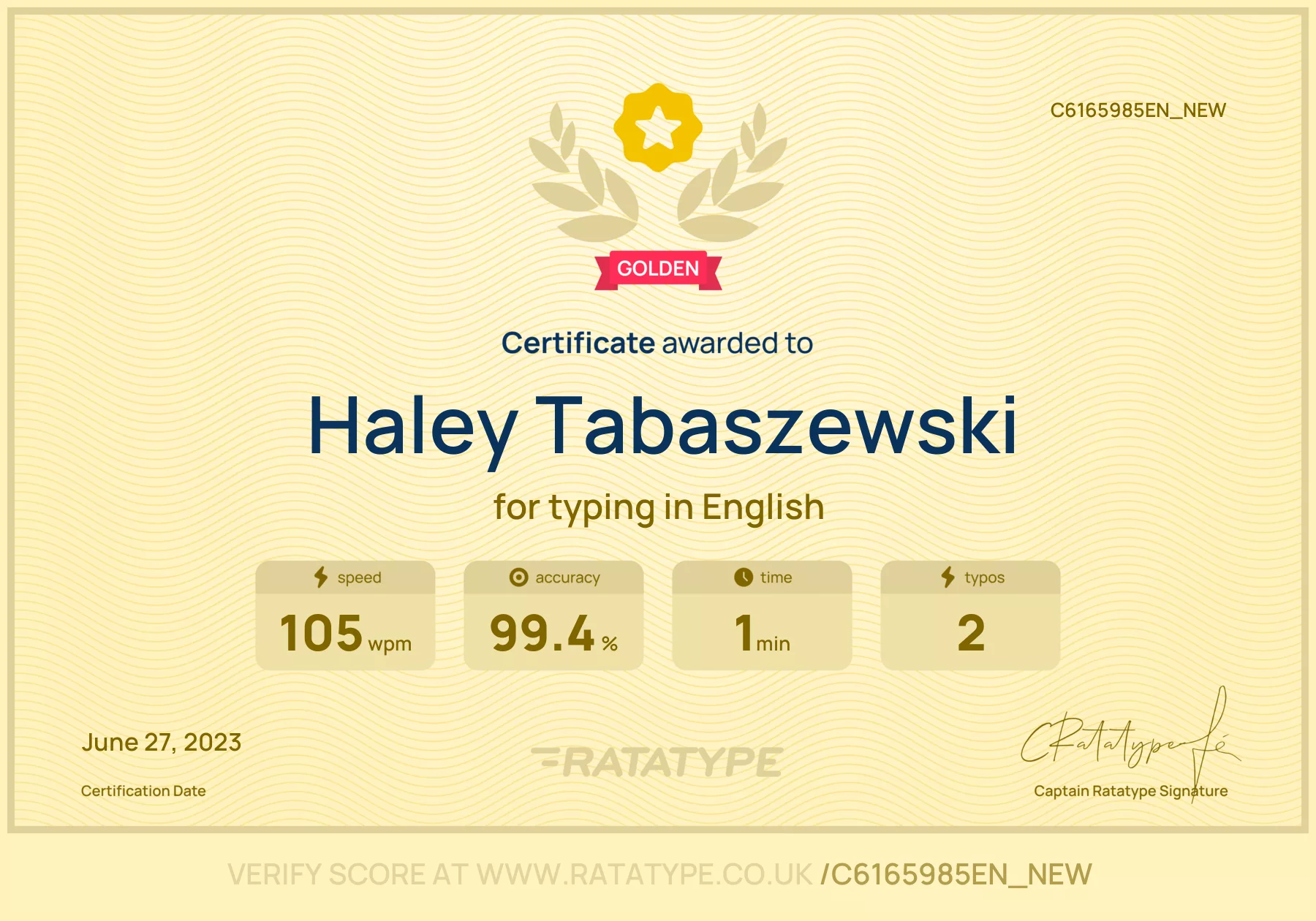 Improve my result