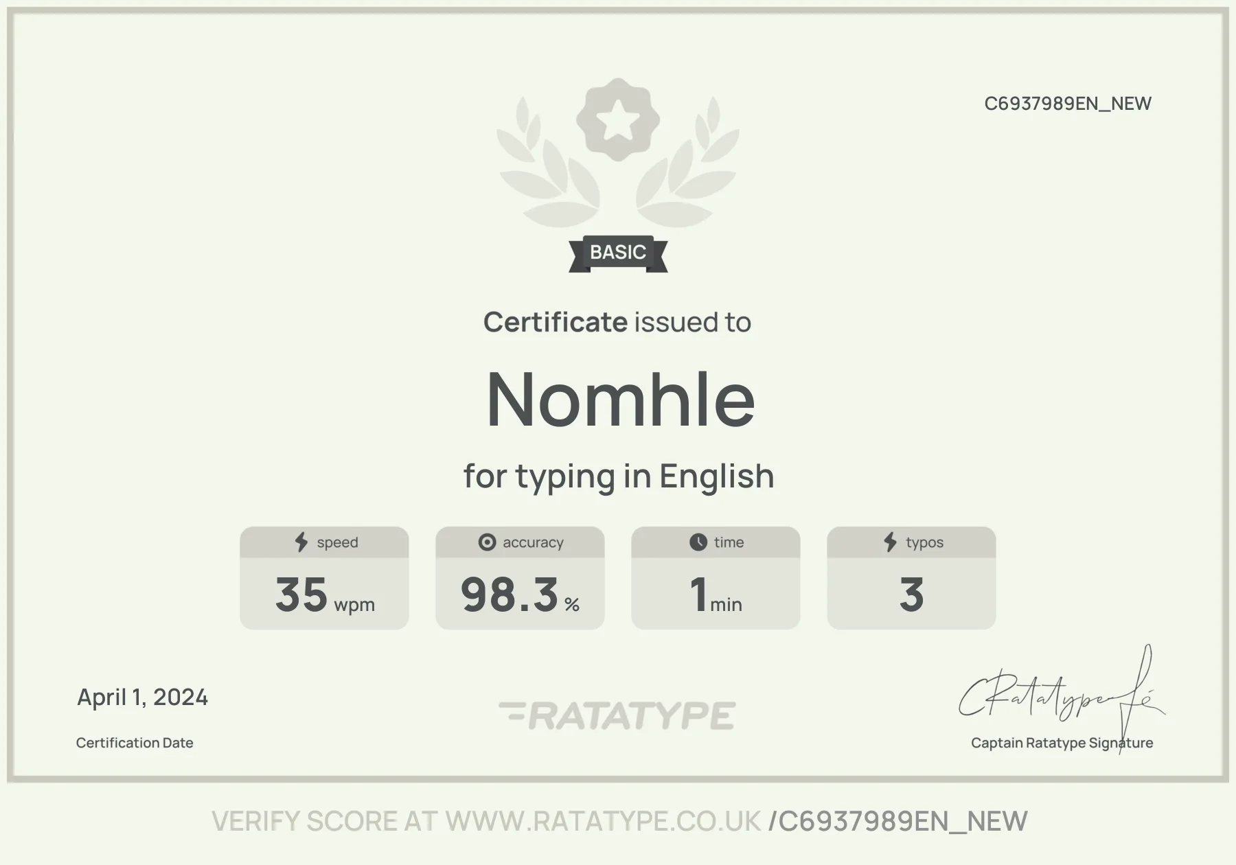 Improve my result