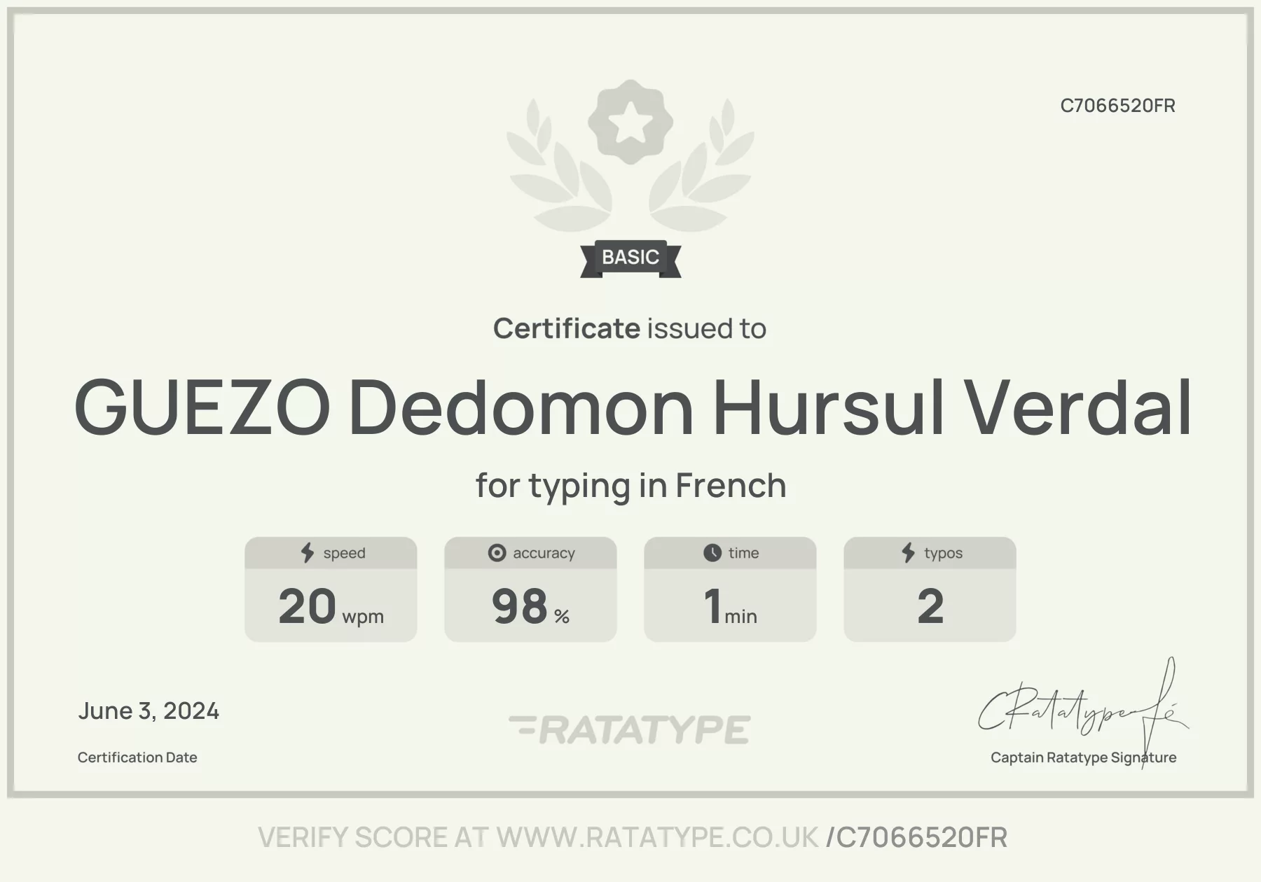 Improve my result