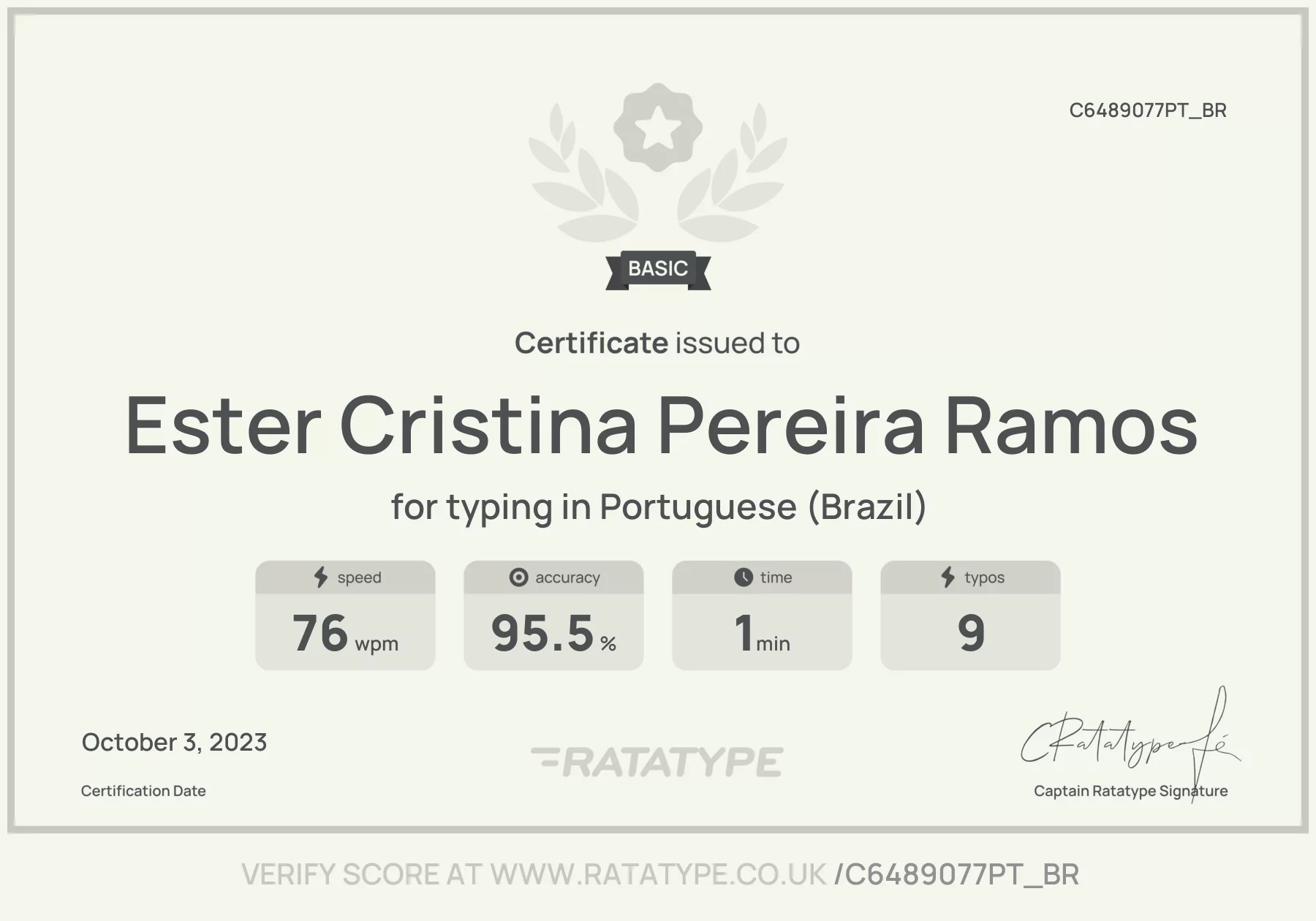 Improve my result