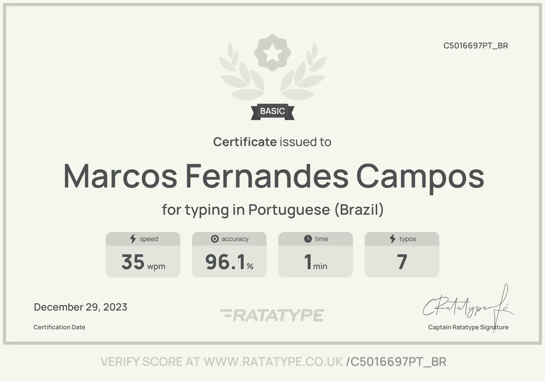 Improve my result